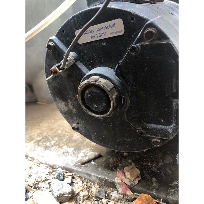 A.O. Smith Century 1.5 HP Round Flange 56J Full Rate EE Motor - B129
