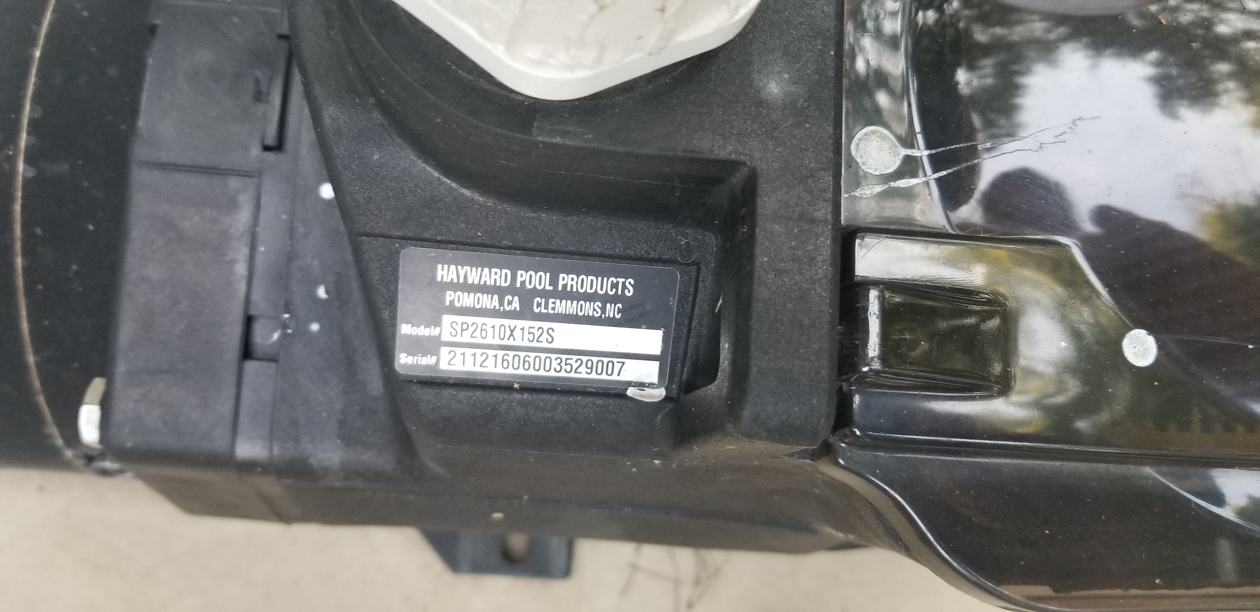 Century (A.O. Smith) 1.5 HP Up Rate Energy Efficient Motor, Round Flange 56J Frame, Single Speed - Model UCT1152