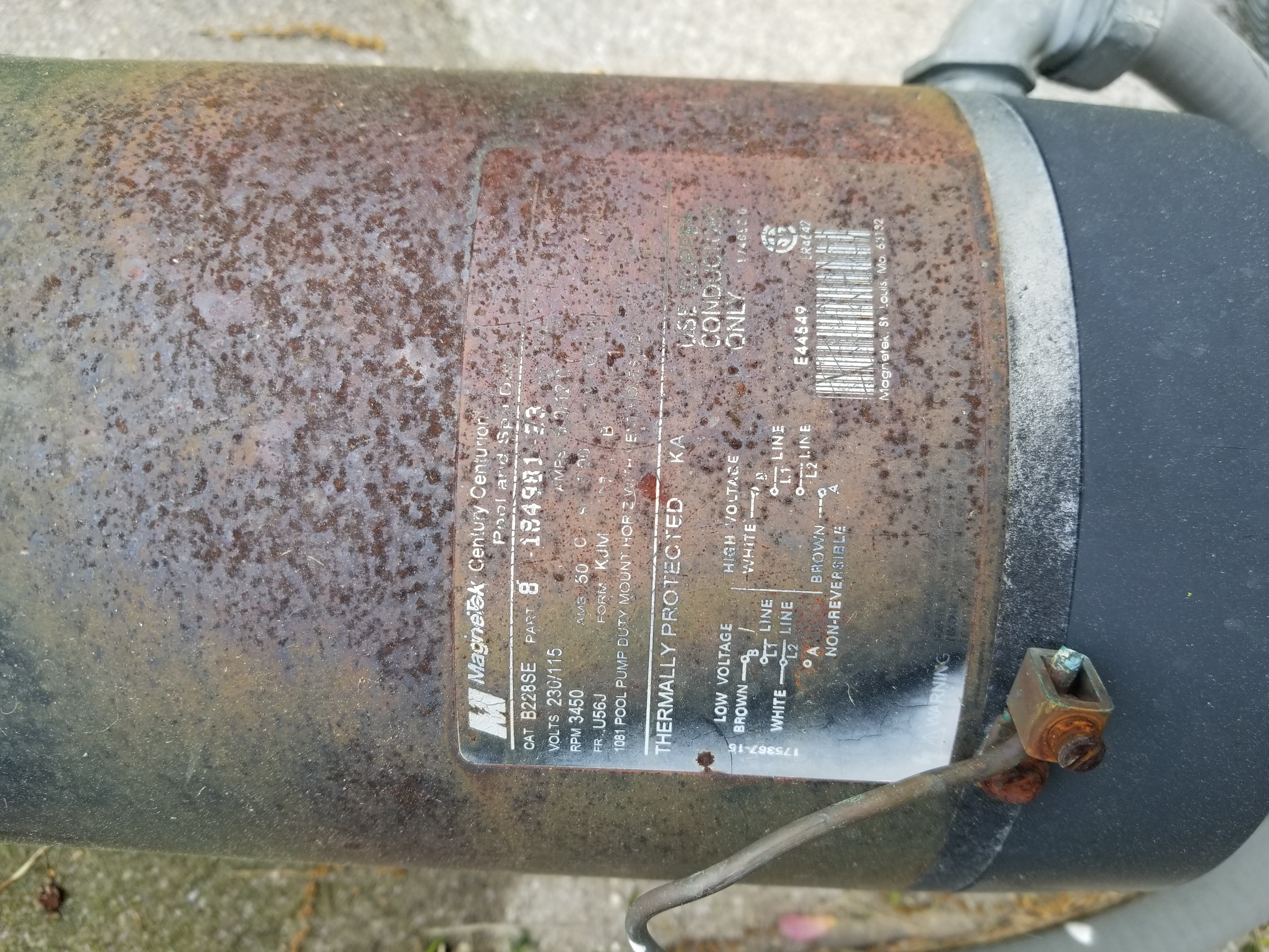 Questions for Century (A.O. Smith) 1.5 HP Up Rate Motor