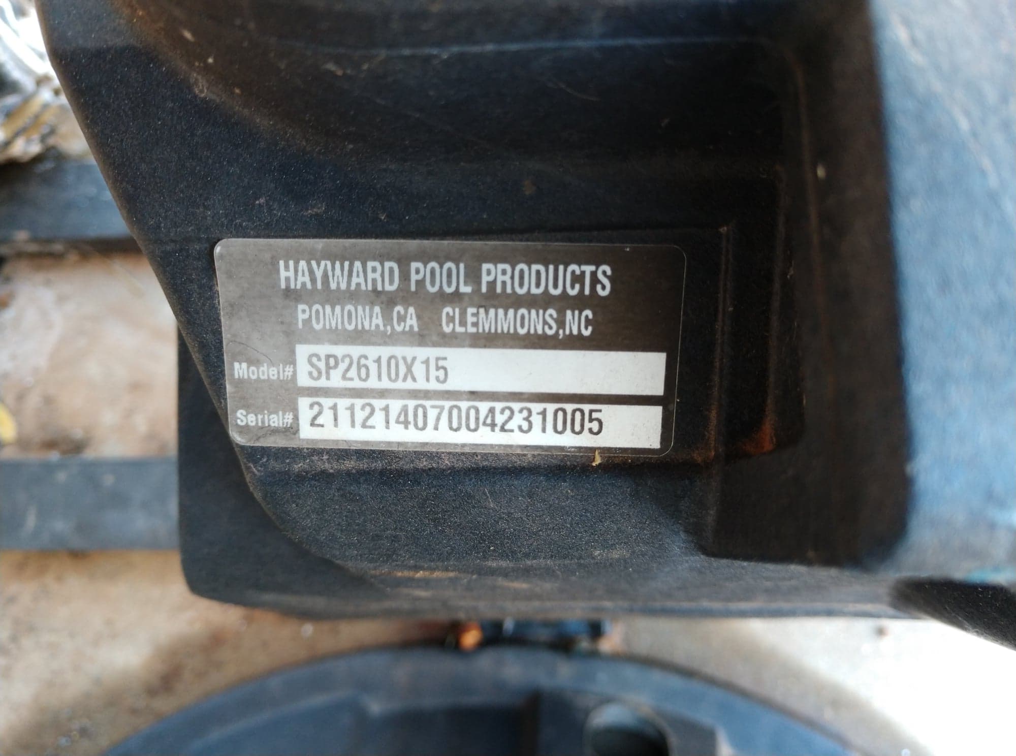 A.O. Smith Century® UST1152 - 1.5 HP Replacement Pool Pump Motor  Round Flange | 56J Frame | Single Speed