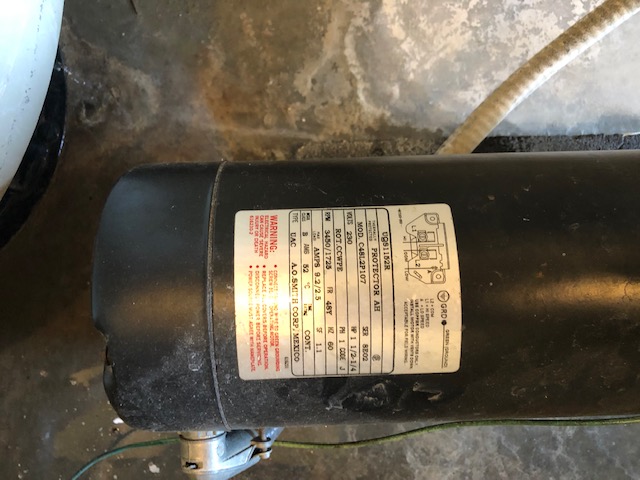 Century® (A.O. Smith) 1.5 HP Up-Rate Pool Pump Motor - USQ1152  Square Flange | 48Y Frame | Single Speed