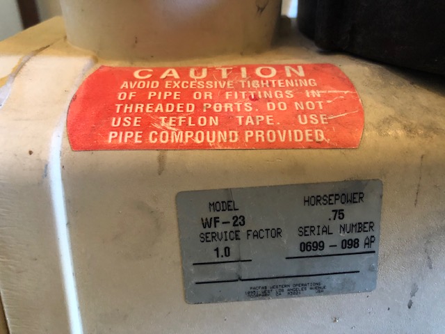 Century® (A.O. Smith) 1.5 HP Up-Rate Pool Pump Motor - USQ1152  Square Flange | 48Y Frame | Single Speed