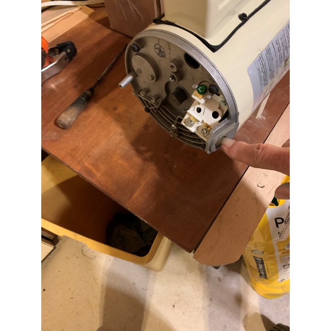 A.O. Smith Century 1.5 HP Square Flange 56Y Full Rate EE Motor - B2842