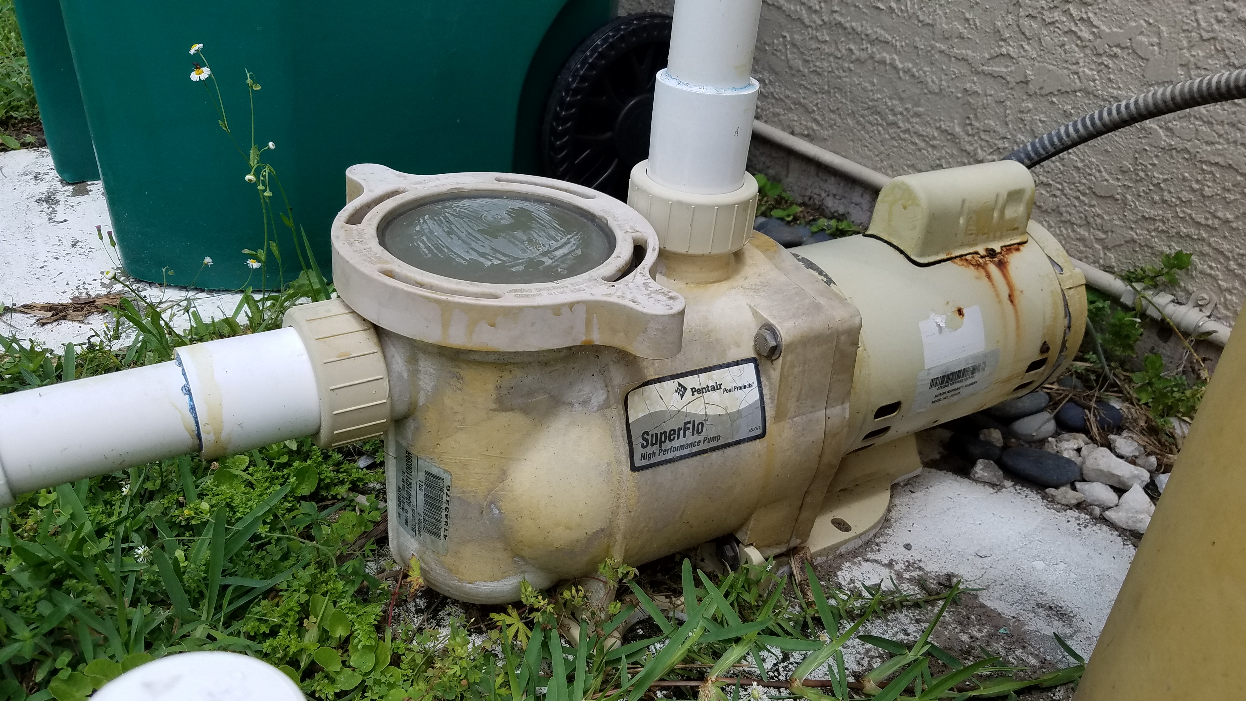 Century (A.O. Smith) 1.5 HP Full Rate Motor, Square Flange 56Y Frame, Single Speed - Model B2858