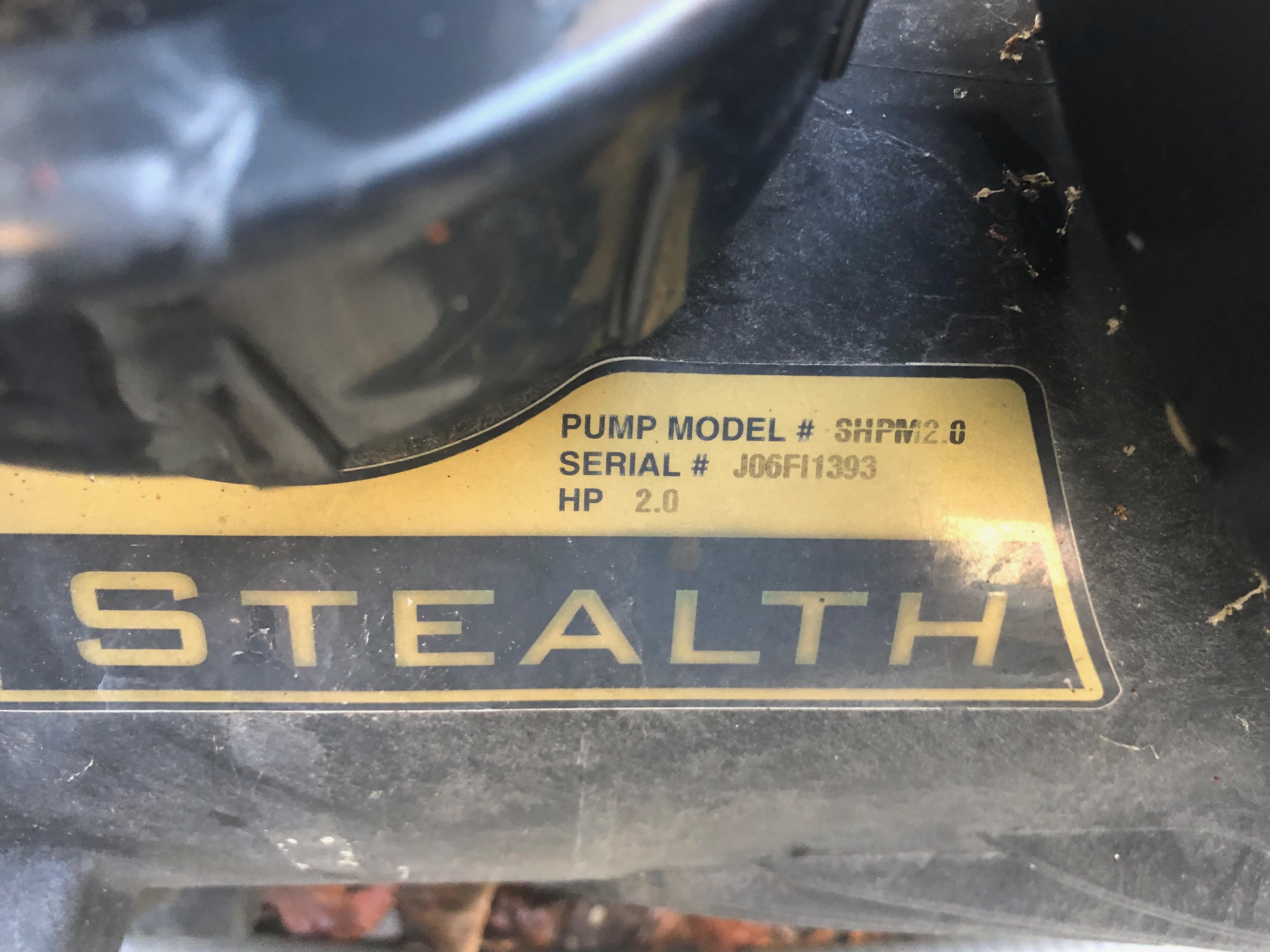 Century® (A.O. Smith) 2.0 HP Up-Rate Pool Pump Motor - B855  Square Flange | 56Y Frame | Single Speed - B2855