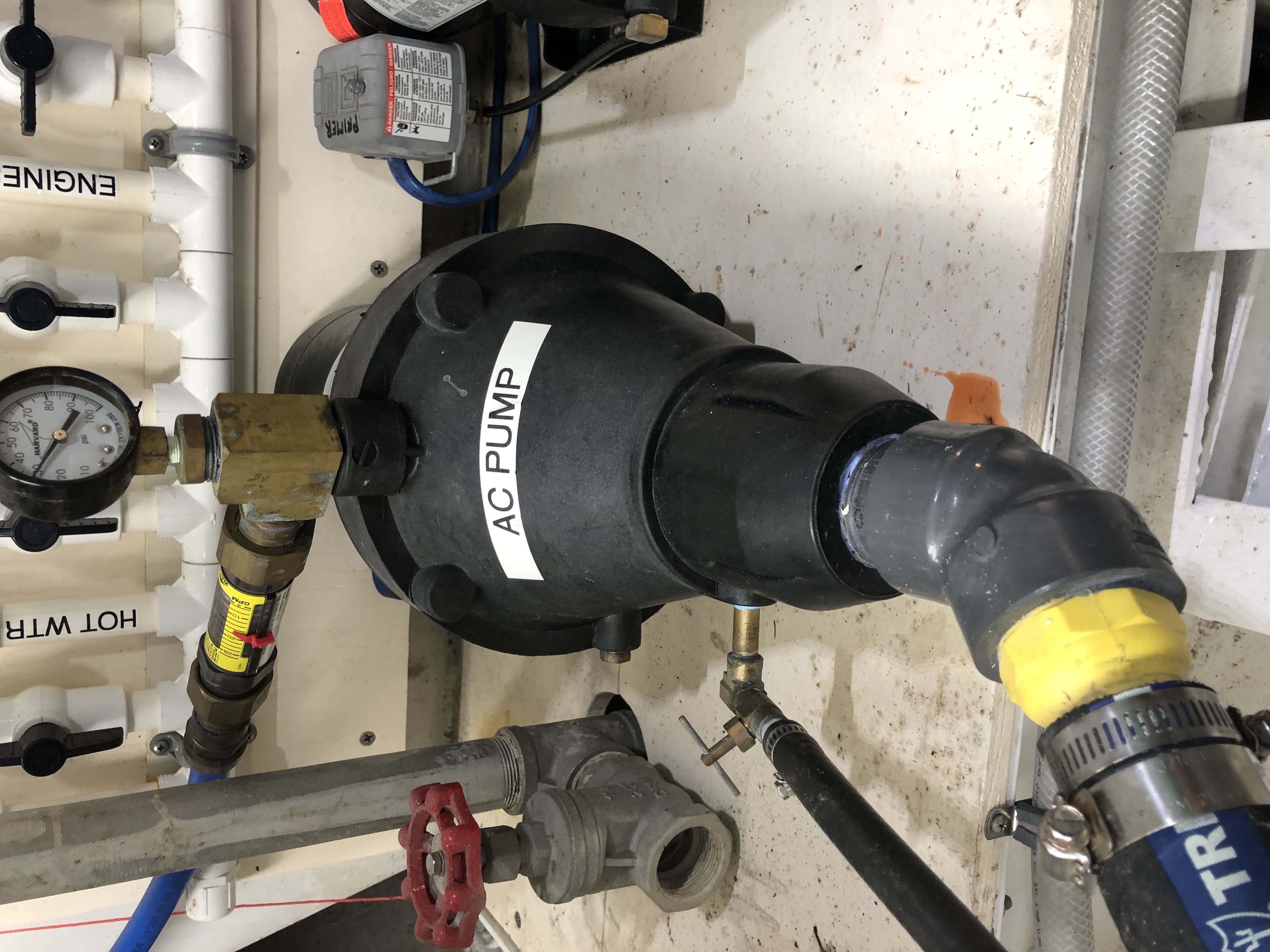 Century (A.O. Smith) 0.75 HP Up Rate Motor, Round Flange 56J Frame, Single Speed - Model UST1072