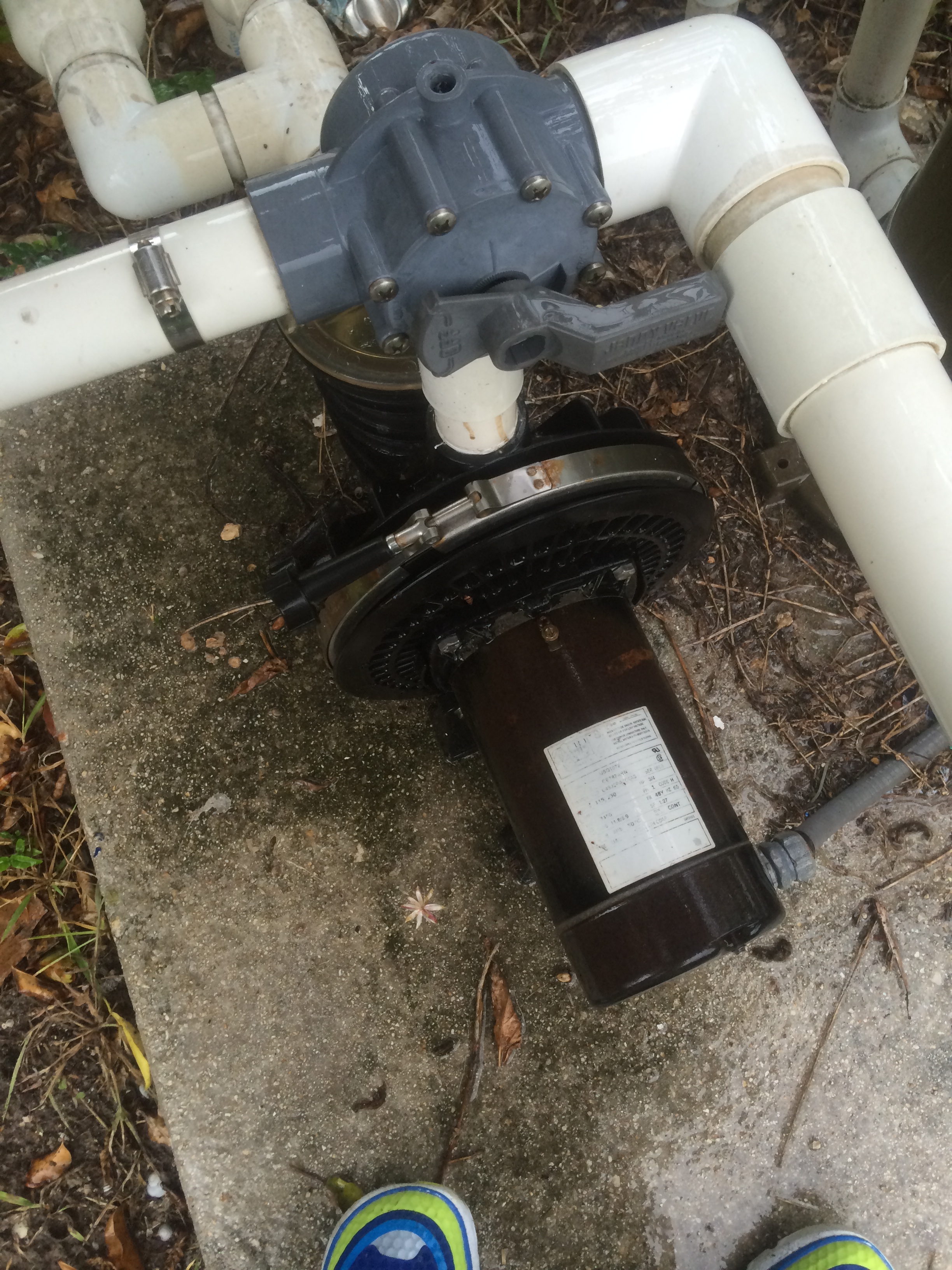 Century (A.O. Smith) 0.75 HP Up Rate Motor, Round Flange 56J Frame, Single Speed - Model UST1072