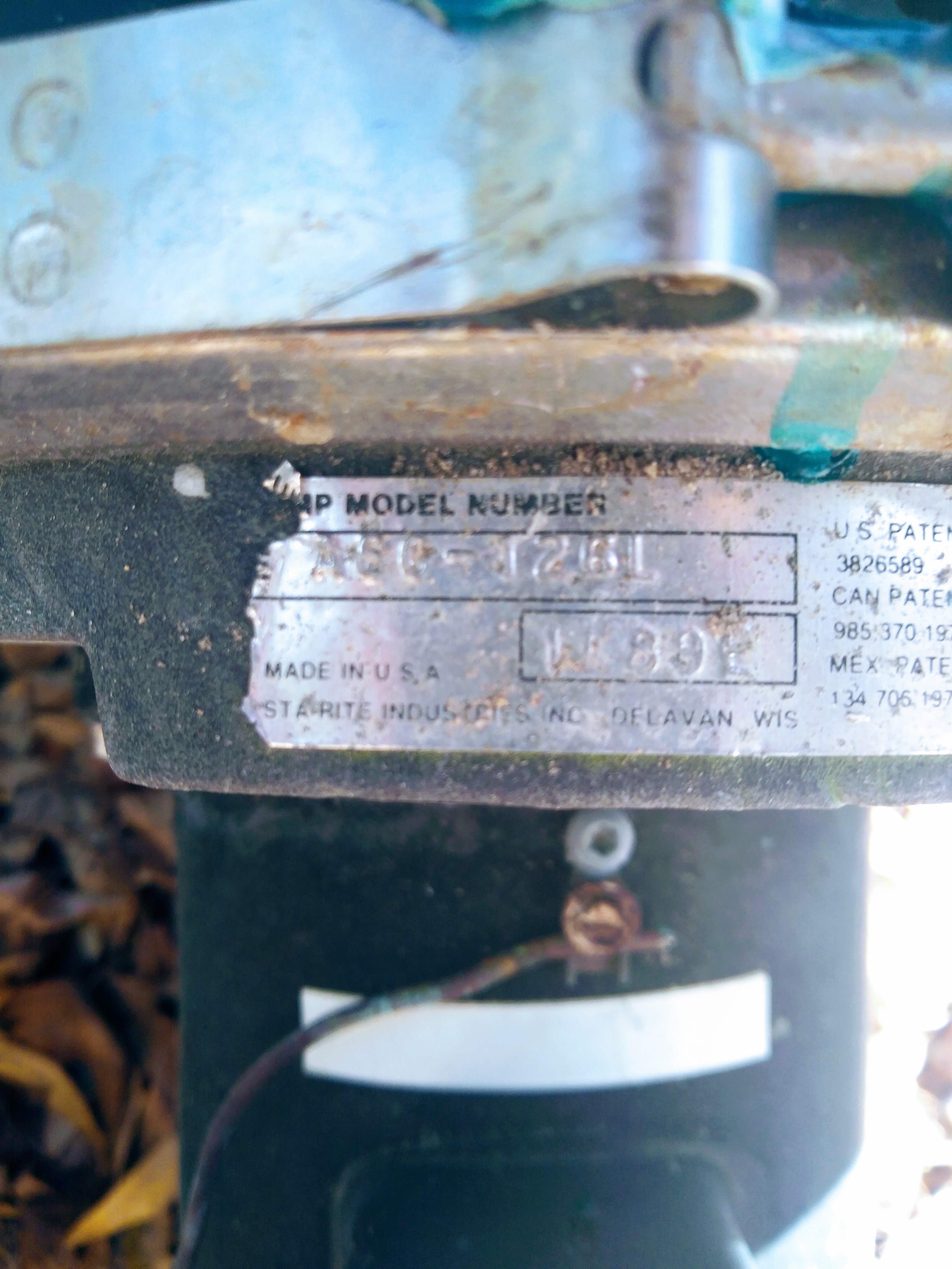 Century® (A.O. Smith) 2.0 HP Up-Rate Pool Pump Motor - USQ1202  Square Flange | 48Y Frame | Single Speed