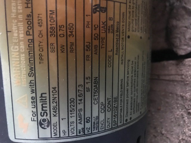 Century (A.O. Smith) 1.65 HP Motor, V-Green, Round Flange 56J, Variable Speed, 208-230V - Model ECM16CU (Discontinued)