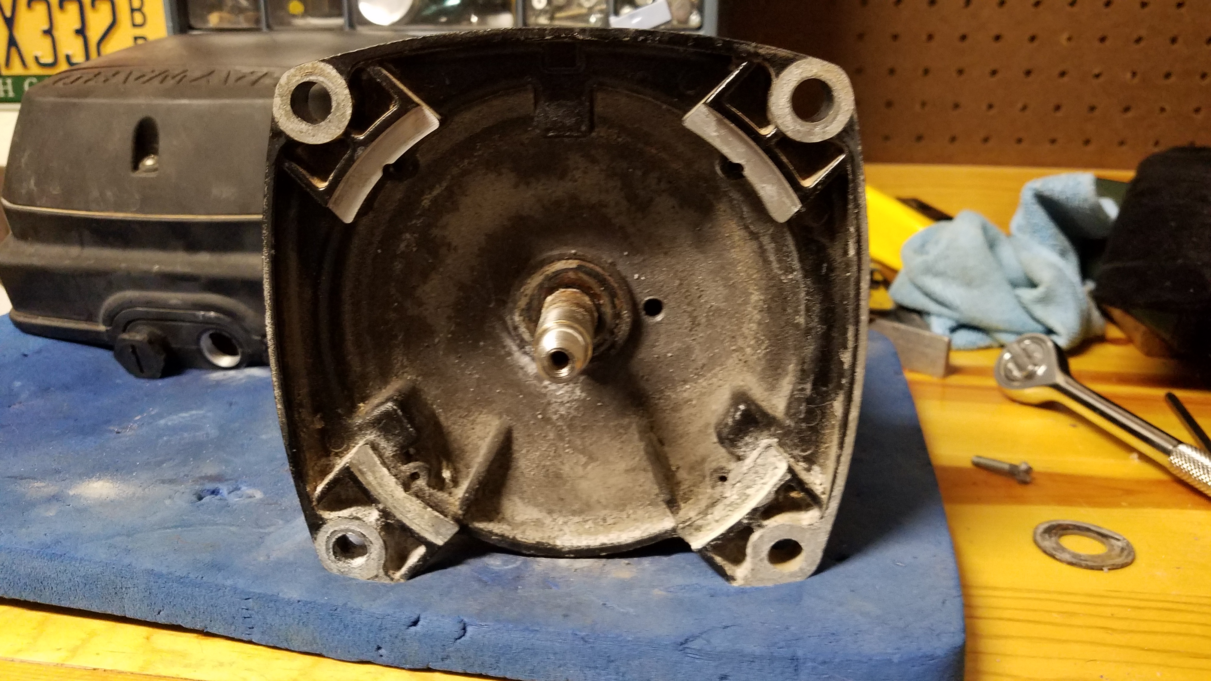 Century (A.O. Smith) 1.65 HP Motor, V-Green, Square Flange 48Y, Variable Speed - Model ECM16SQU