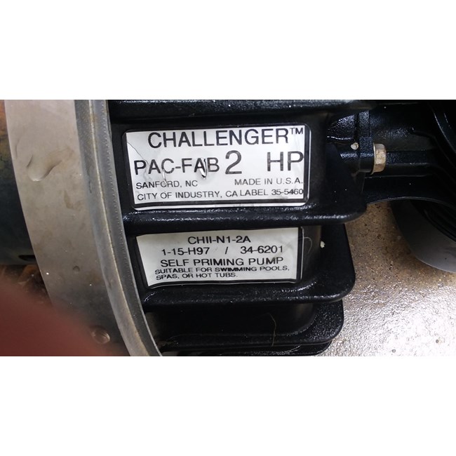 Pentair PacFab Challenger Diffuser, CHII-Series Pump, 2.0HP Full Rate, 2-1/2HP Up Rate - 355094
