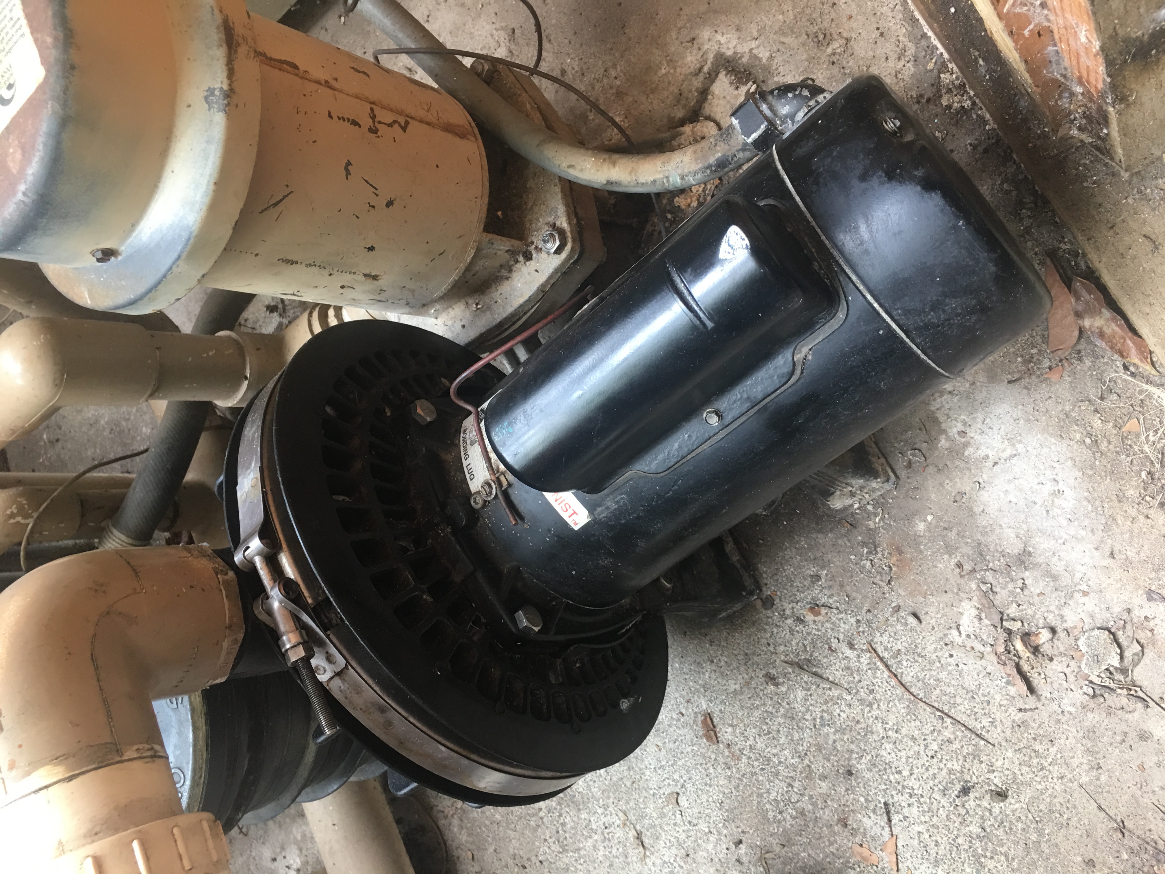 Century (A.O. Smith) 1.65 HP Motor, V-Green, Square Flange 48Y, Variable Speed - Model ECM16SQU