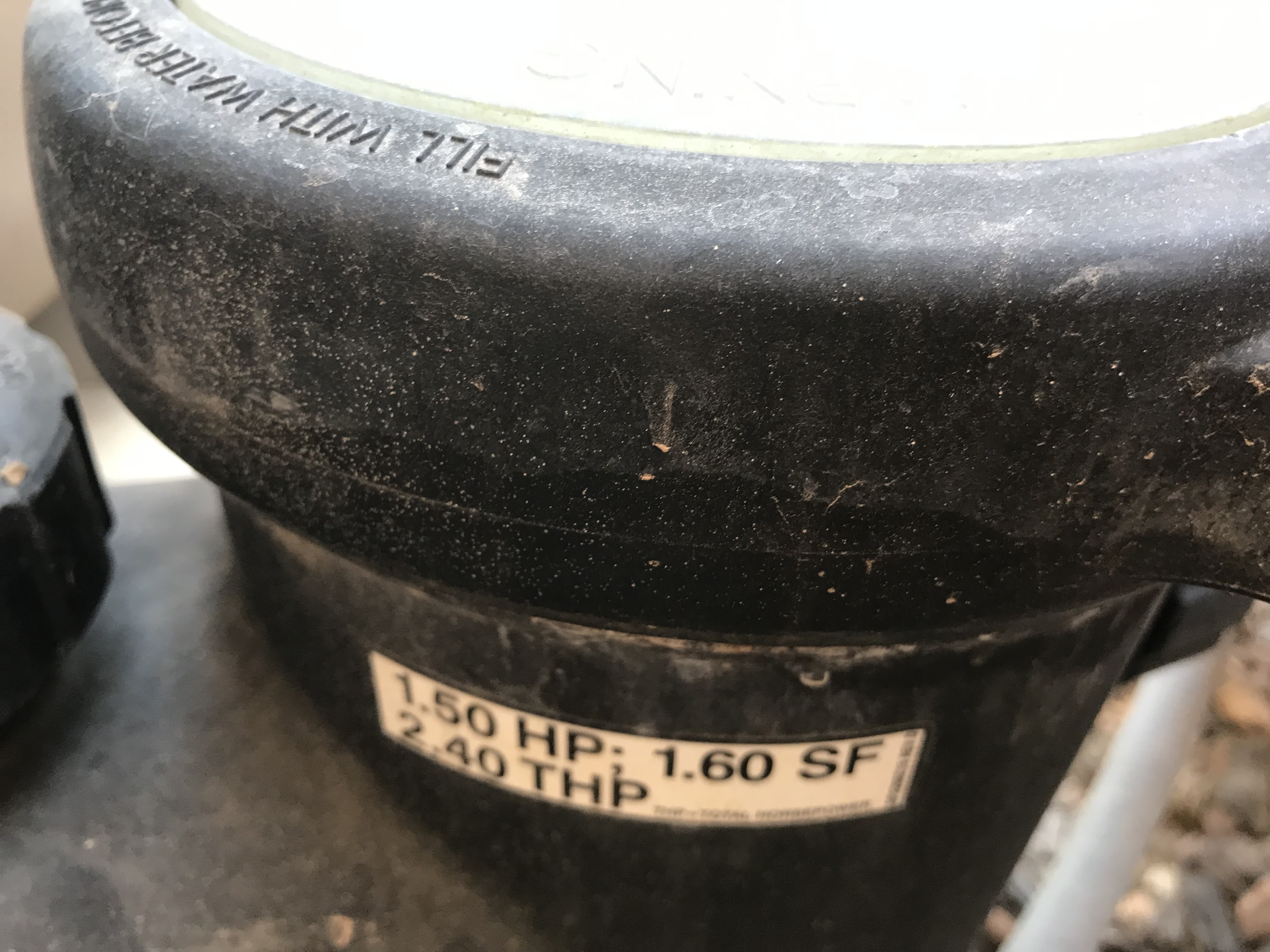 A.O. Smith Discontinued V-Green 2.7 HP Square Flange 48Y Variable Speed Motor - ECM27SQU