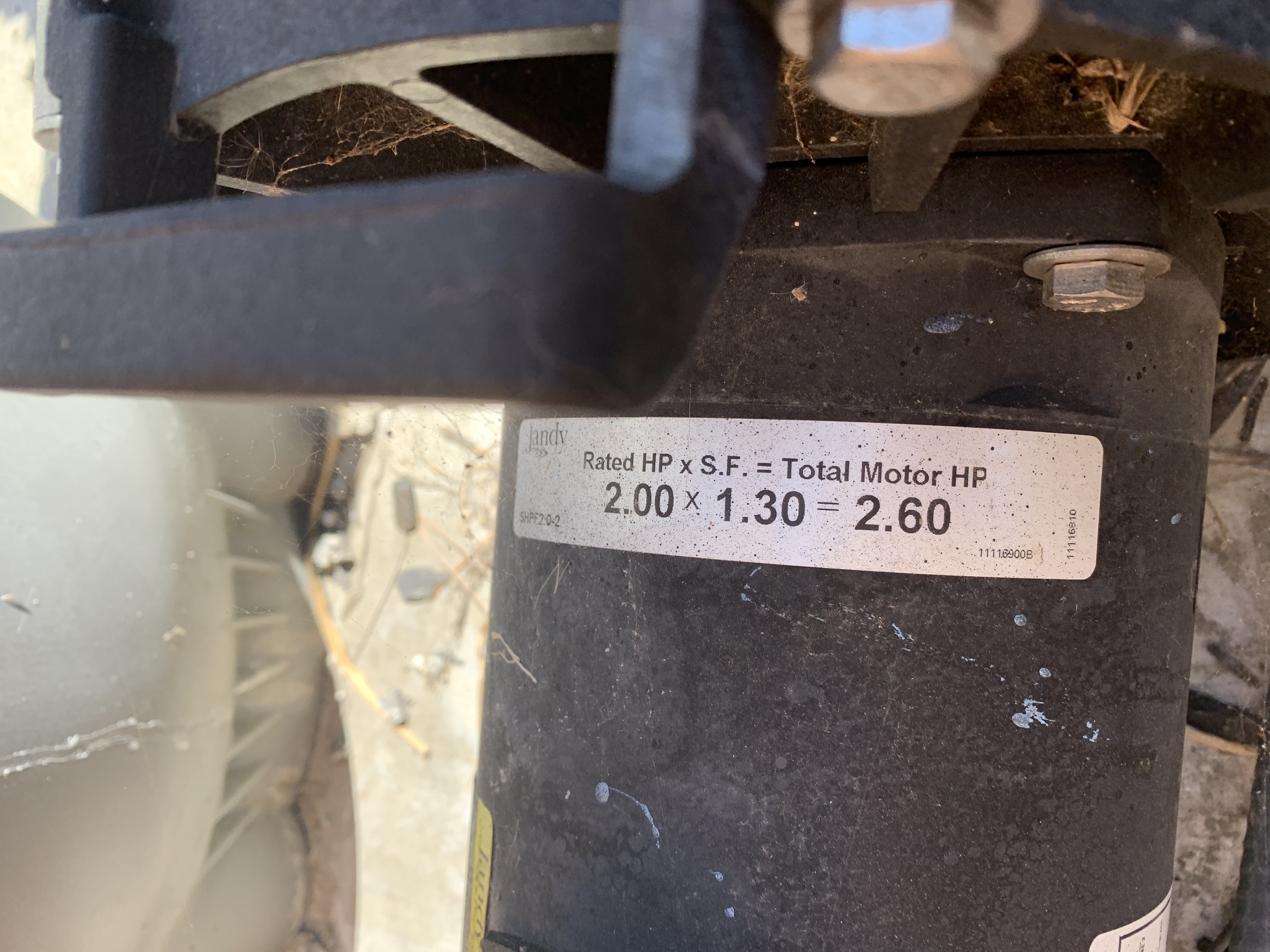 A.O. Smith Discontinued V-Green 2.7 HP Square Flange 48Y Variable Speed Motor - ECM27SQU