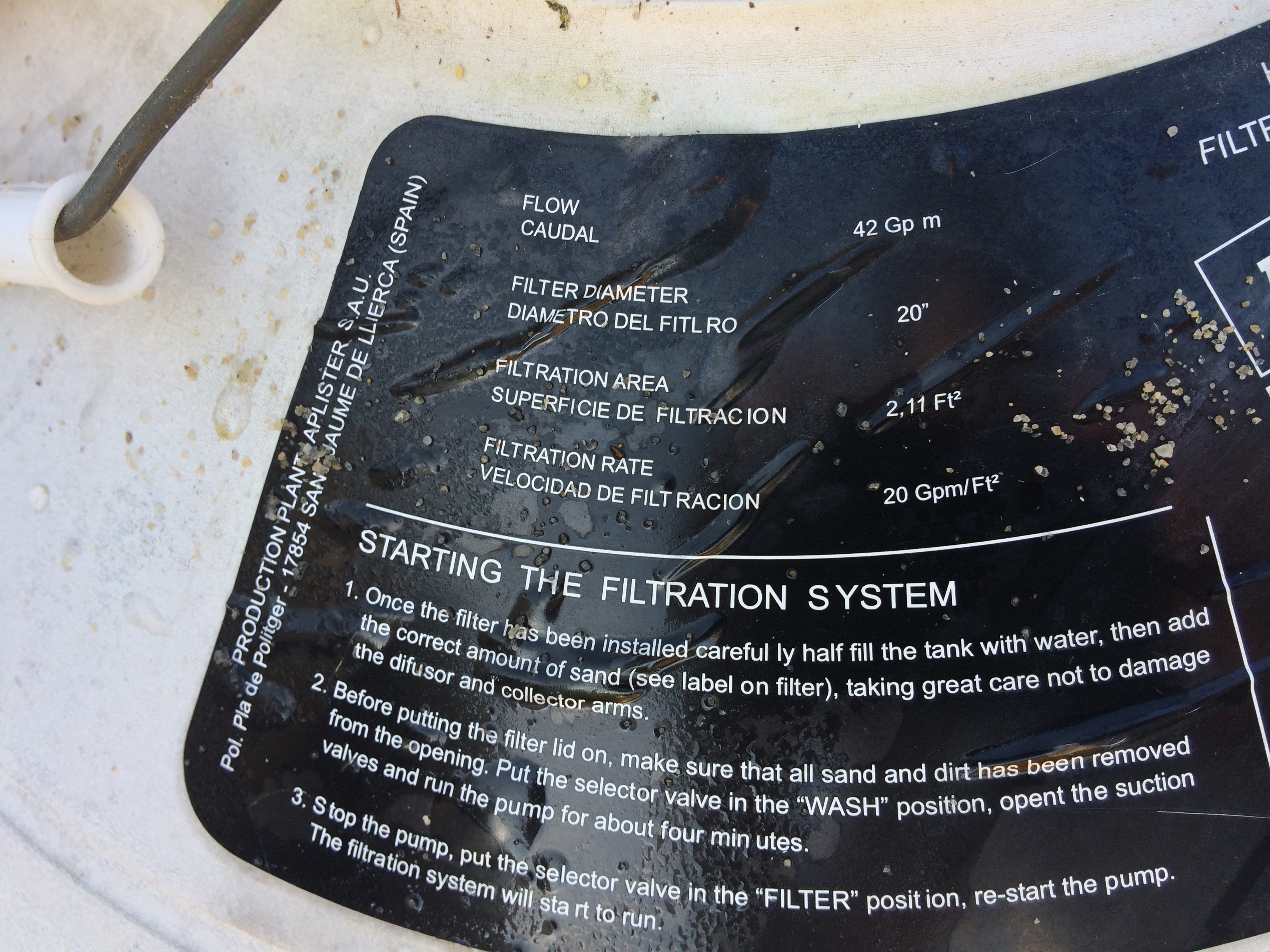 Astral Multi-Port Sand Filter Valve, 1.5