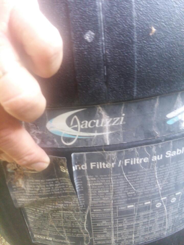 Pool Filter Pressure Gauge, Rear Mount, 0-60 PSI, 1/4" NPT - 102D-204D