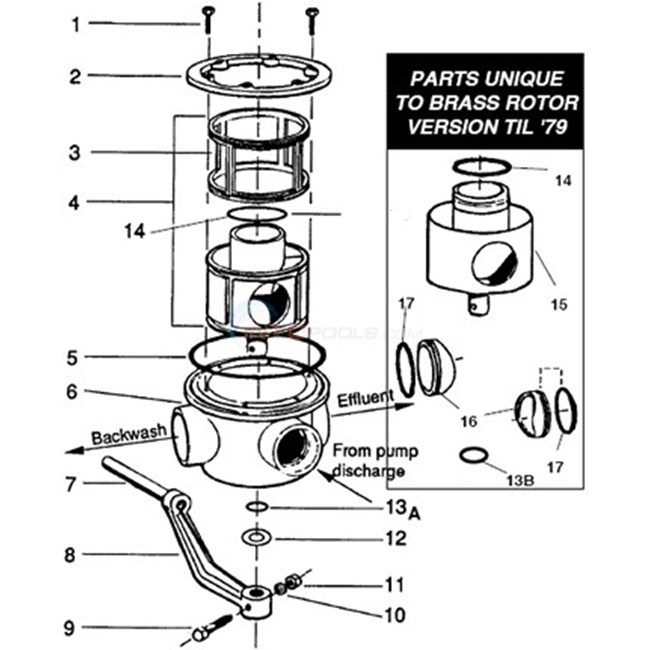 O-Ring, 2-1/4" ID, 1/8" Cross Section, Generic - 228