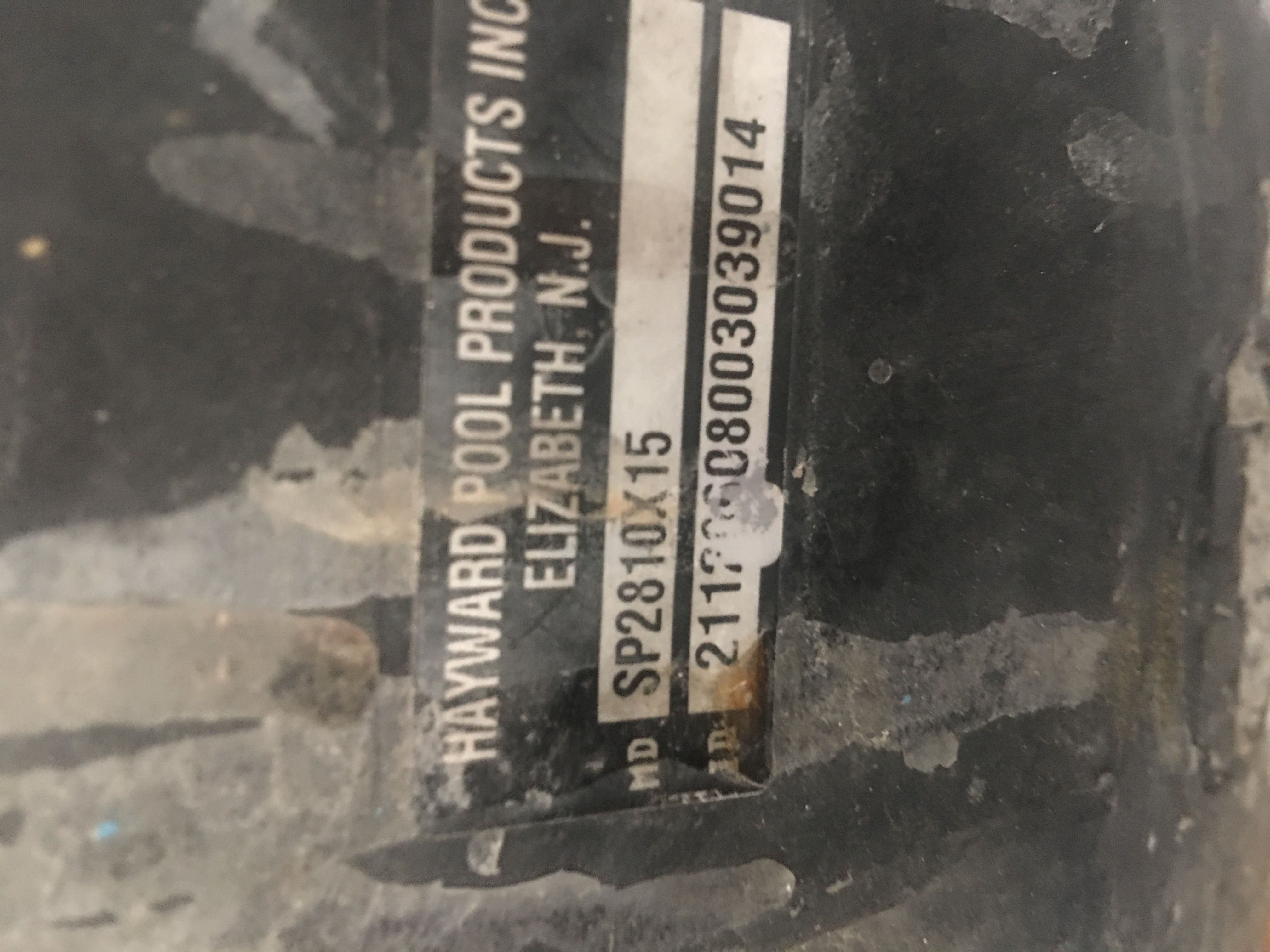 Hayward Max-Flo Pool Pump Lid with Gasket - SPX1250LA