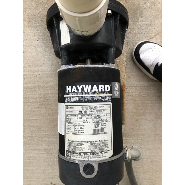Hayward Power-Flo II 1 HP 1-Speed Pump - SP1780 Discontinued Out of Stock - W3SP1780