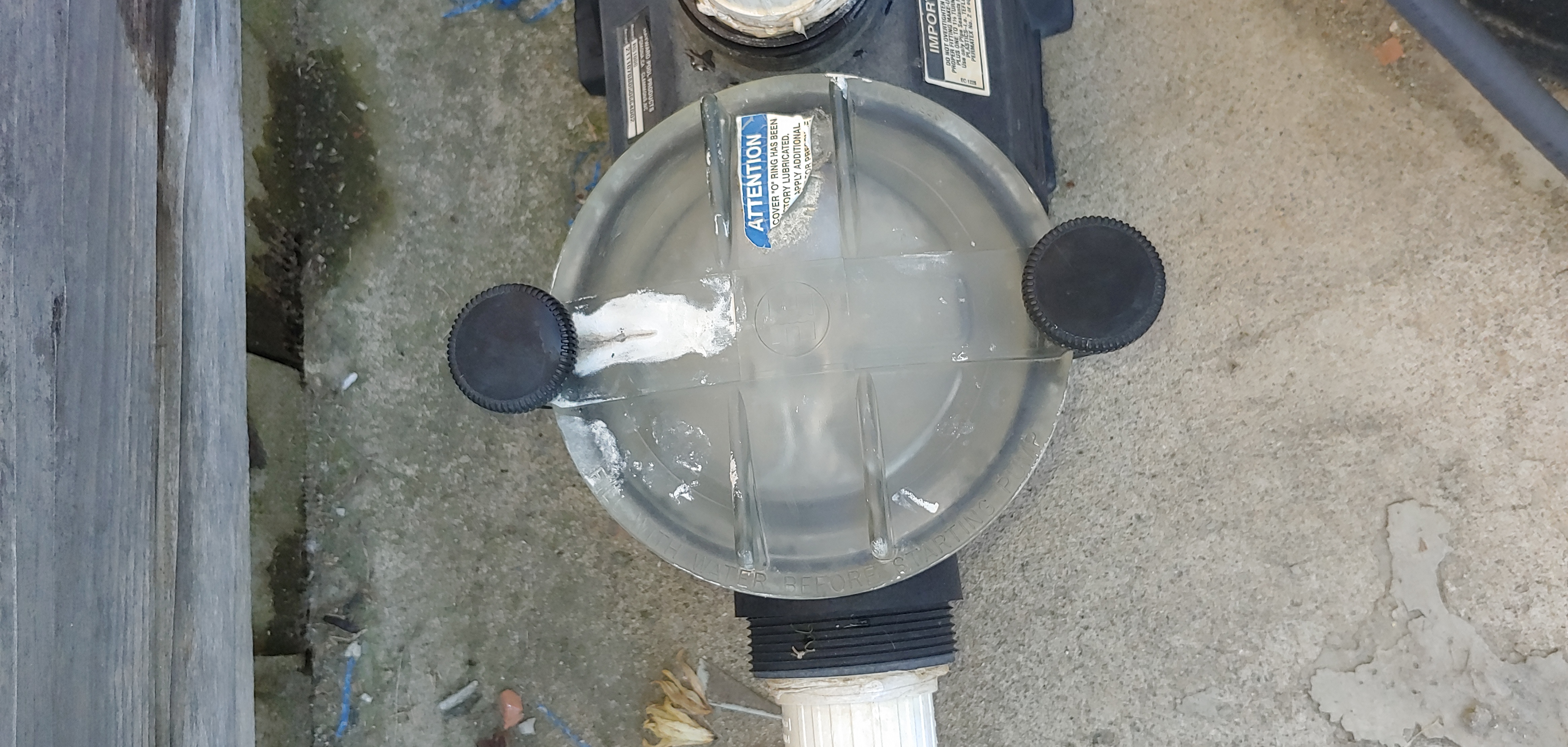 Hayward Super II Pump Strainer Cover, Clear - SPX3000D