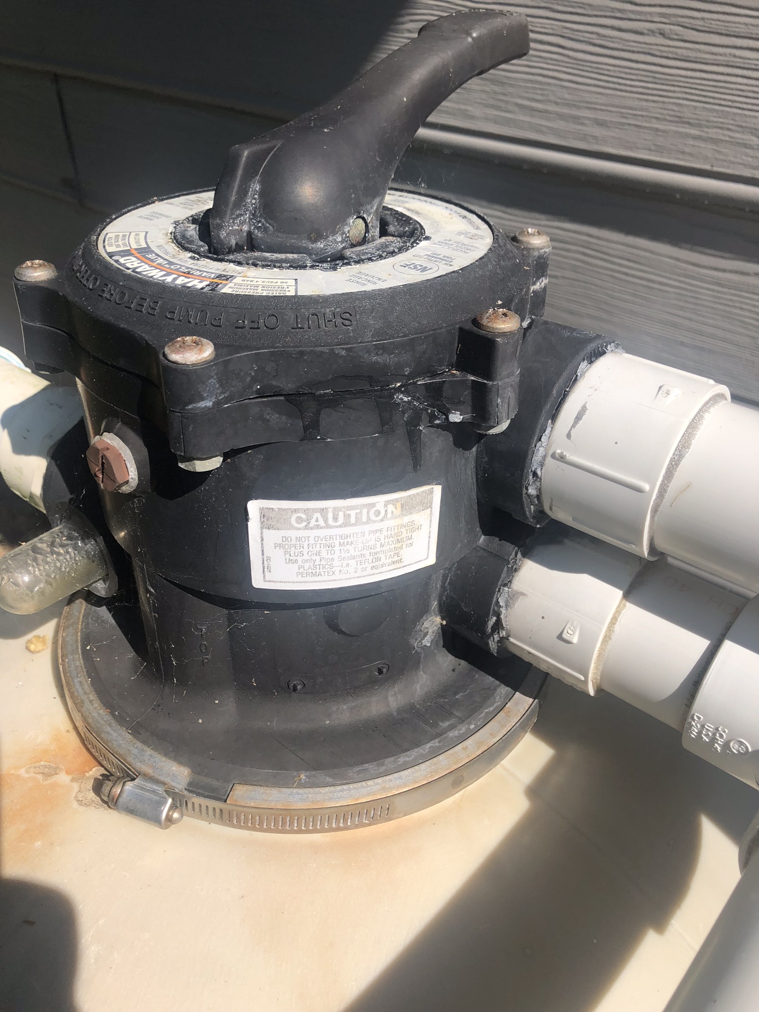 Hayward Top Mount Valve, Buttress 1-1/2" - SP07121