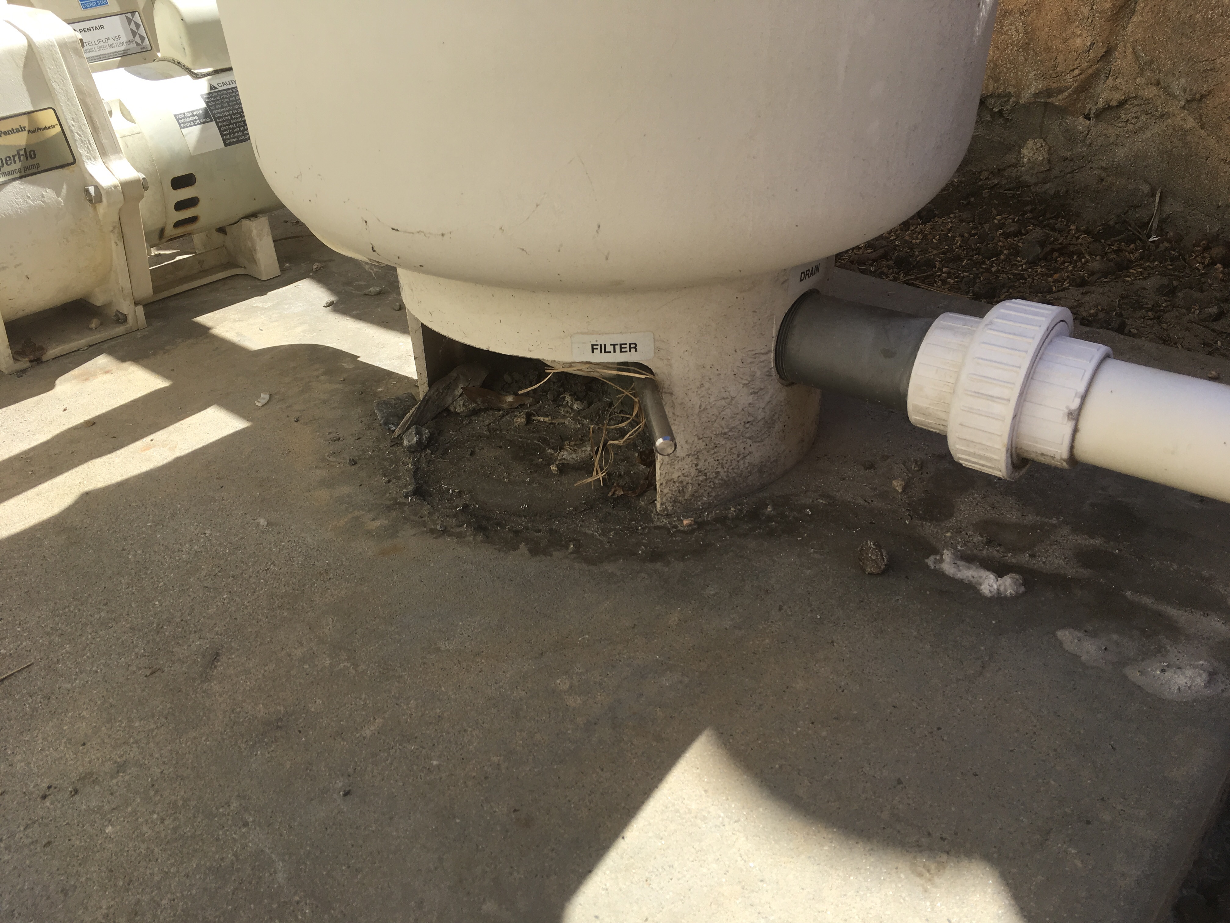 Pentair Bottom Tank for SM and SMBW 4000 Series DE Filter
