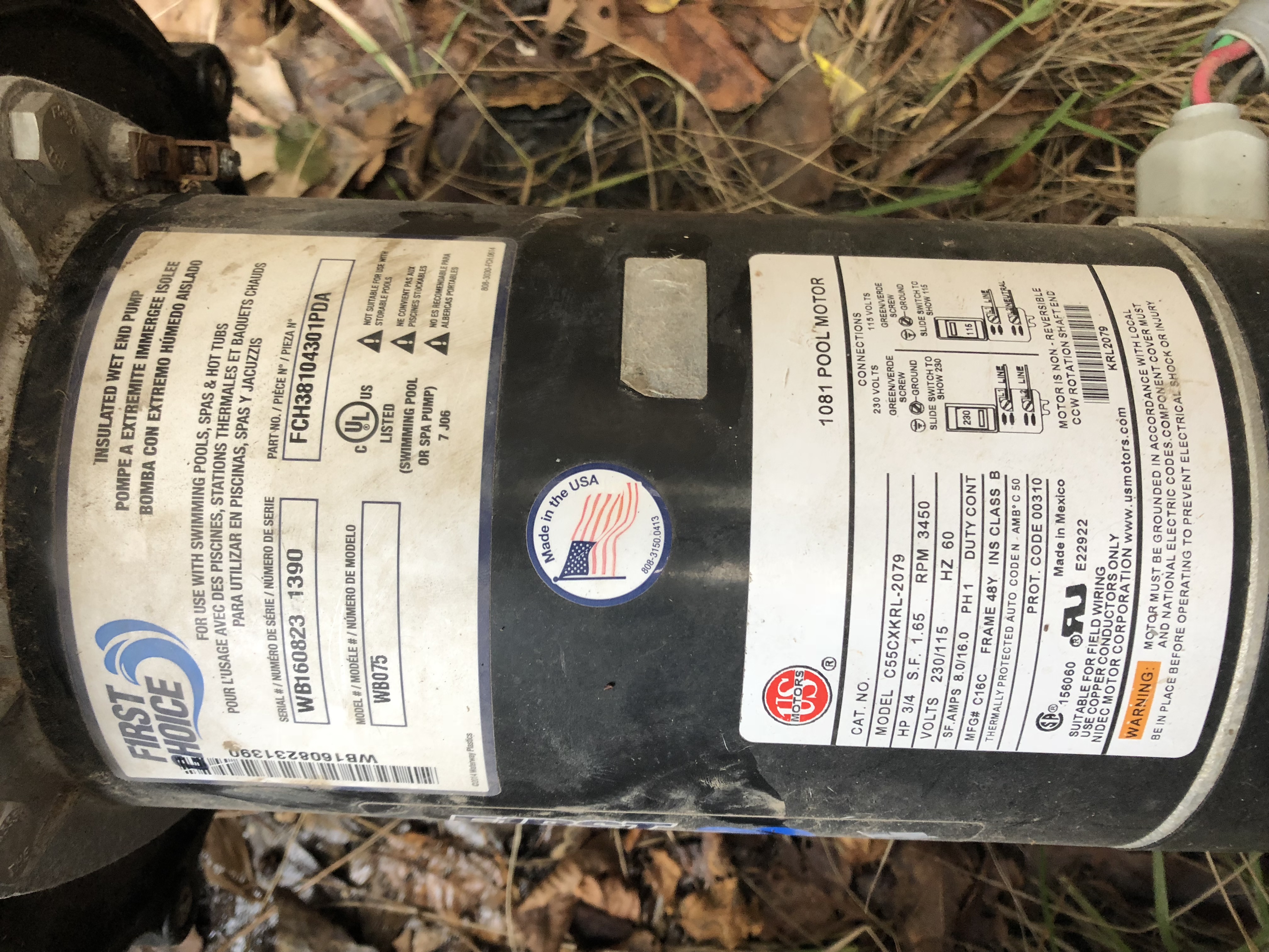 Questions for Pureline 1 HP Square Flange 56Y Up Rate Motor