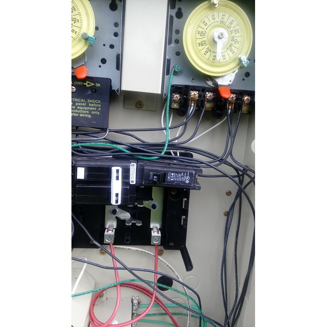 Intermatic Mechanical Timer Mechanism Only, 40 Amp, 220 Volt, DPST, 24 Hour Cycle - T104M