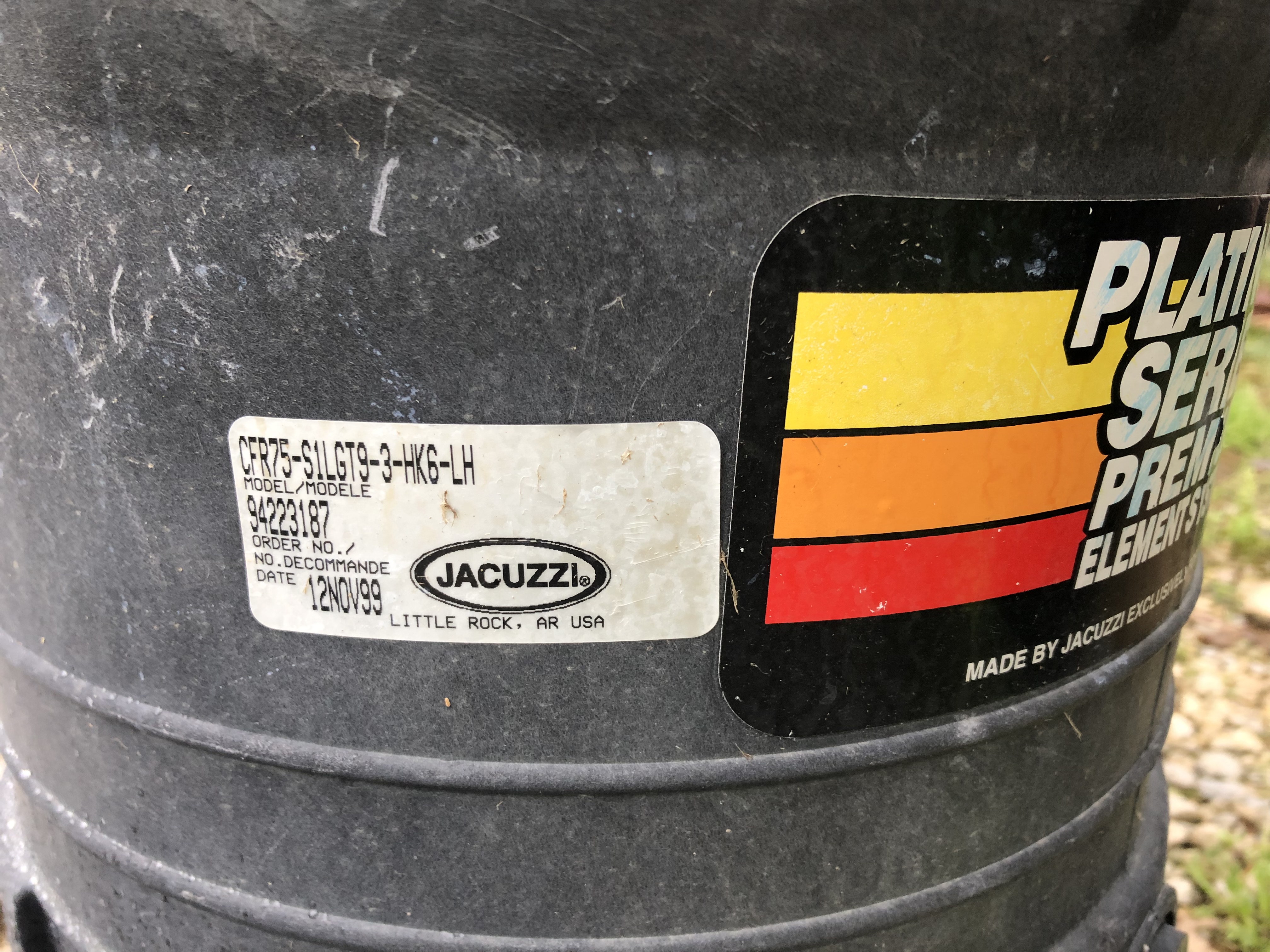 Jacuzzi Carvin Air Bleeder Valve with ORing 39254701R