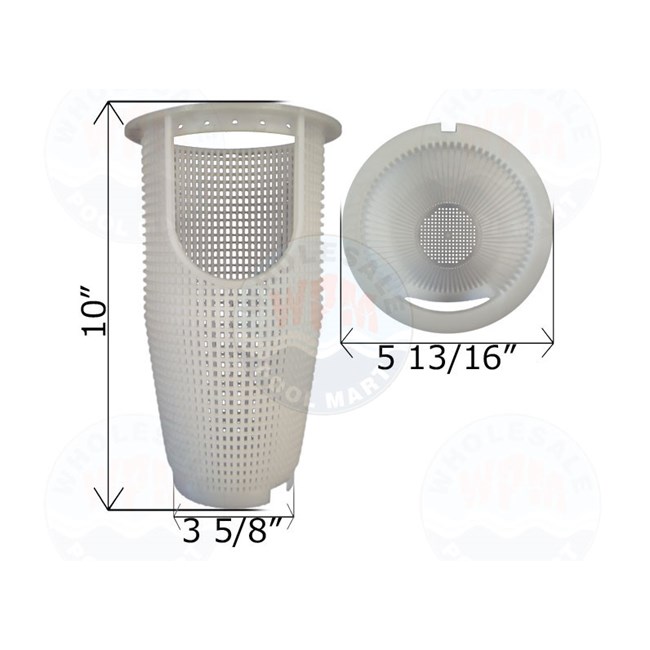 Jandy Zodiac HHP and MHP Series Pump Strainer Basket - R0338600 Replaced by 634001