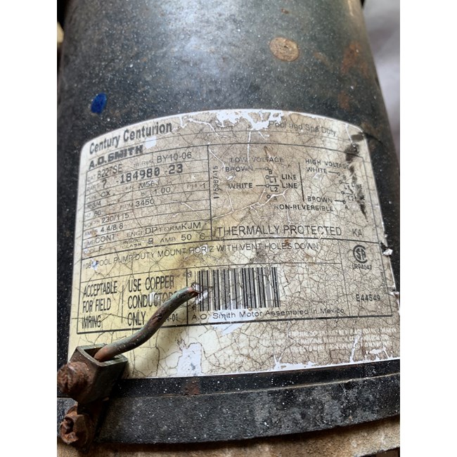 Questions for Century (A.O. Smith) 1.0 HP Up Rate Motor Questions for Century (A.O. Smith) 1.0 HP Up Rate Motor