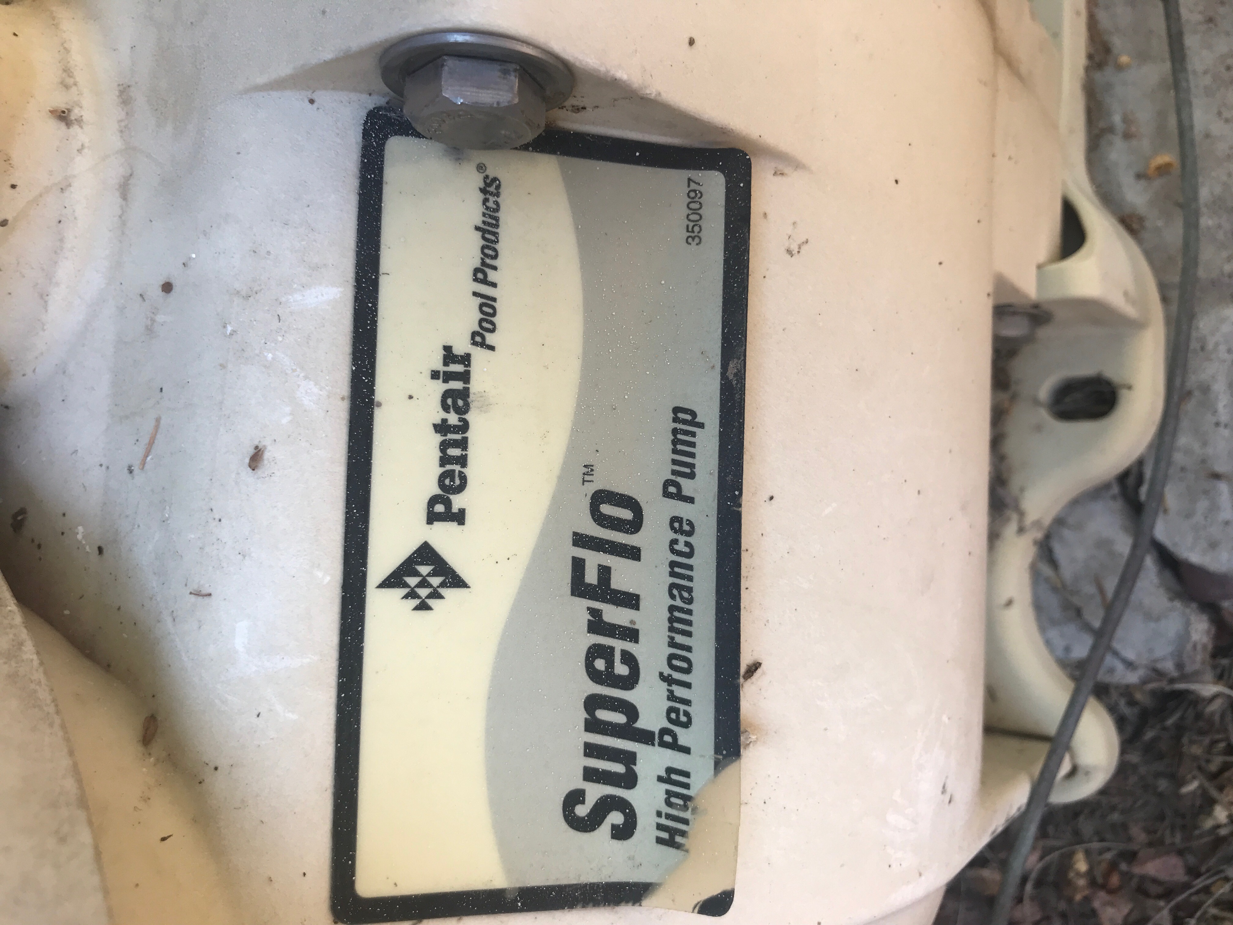 Century (A.O. Smith) 1.0 HP Up Rate Motor, Square Flange 56Y Frame, Single Speed - Model B2853