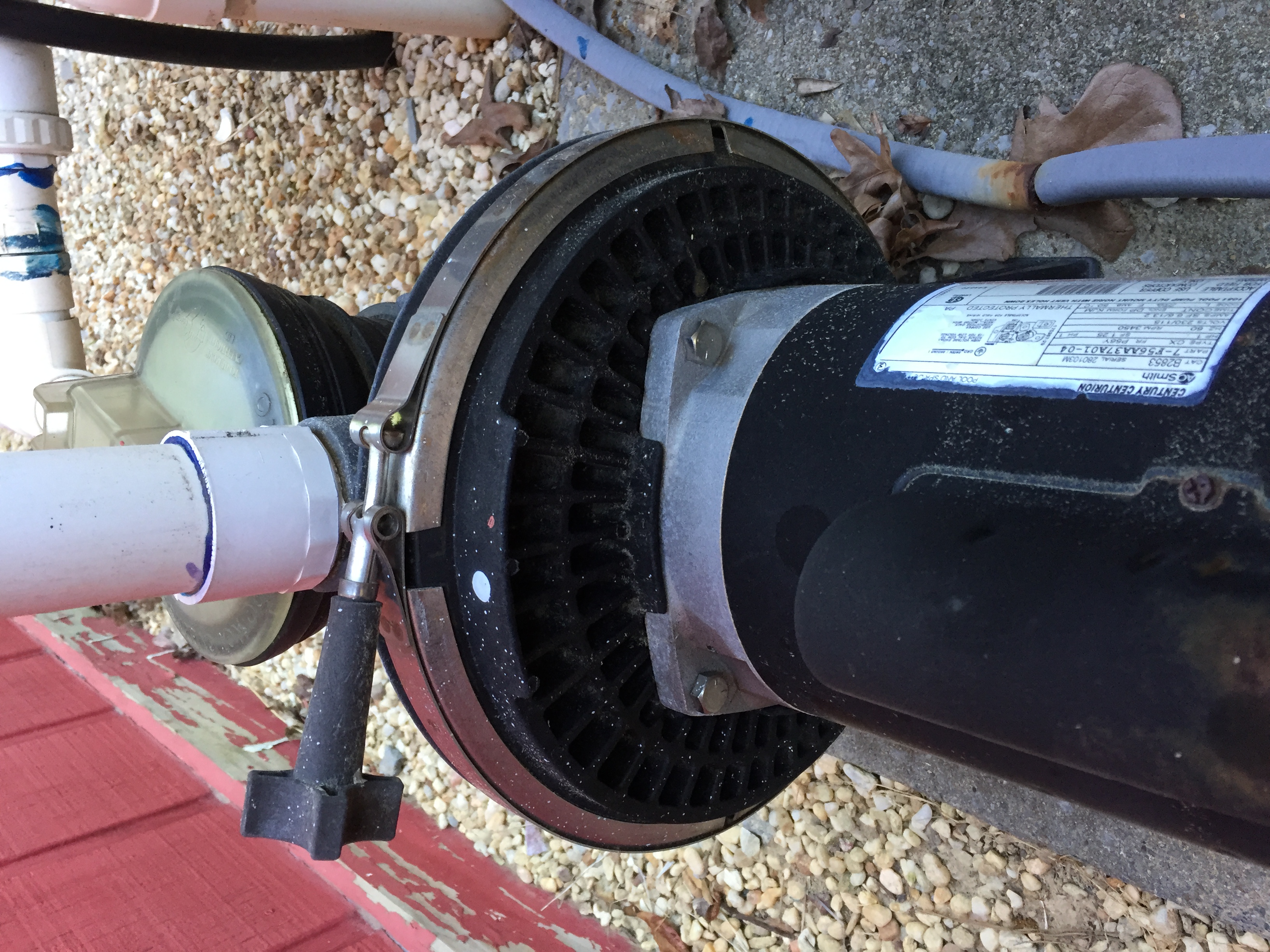 Century (A.O. Smith) 1.0 HP Up Rate Motor, Square Flange 56Y Frame, Single Speed - Model B2853