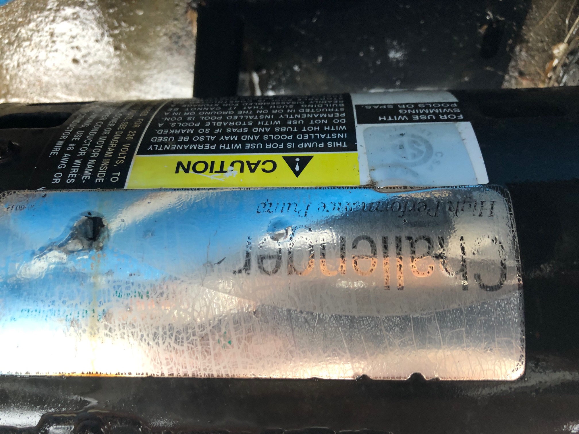 Century (A.O. Smith) 1.0 HP Up Rate Motor, Square Flange 56Y Frame, Single Speed - Model B2853