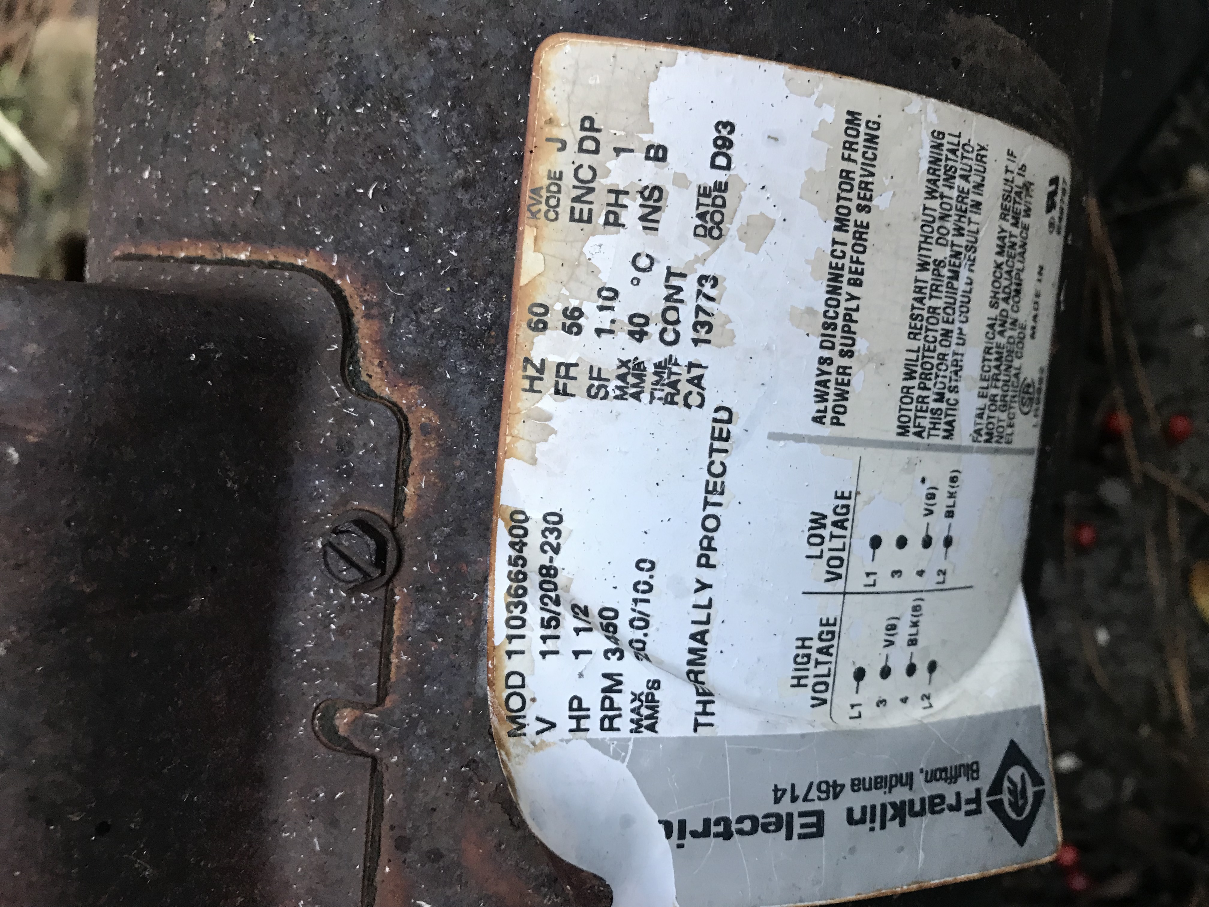 B2854 B854 Schwimmpool-Pumpenmotor – Passt Perfekt Zu A.O. Smith Century Pumpen