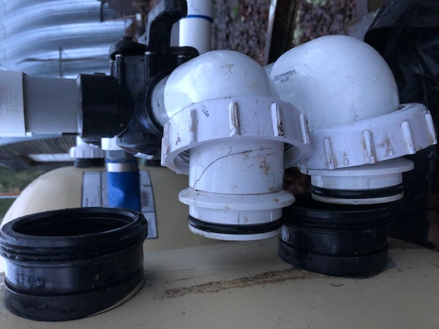 Pentair Bulkhead Union Replacement Kit, 1-1/2