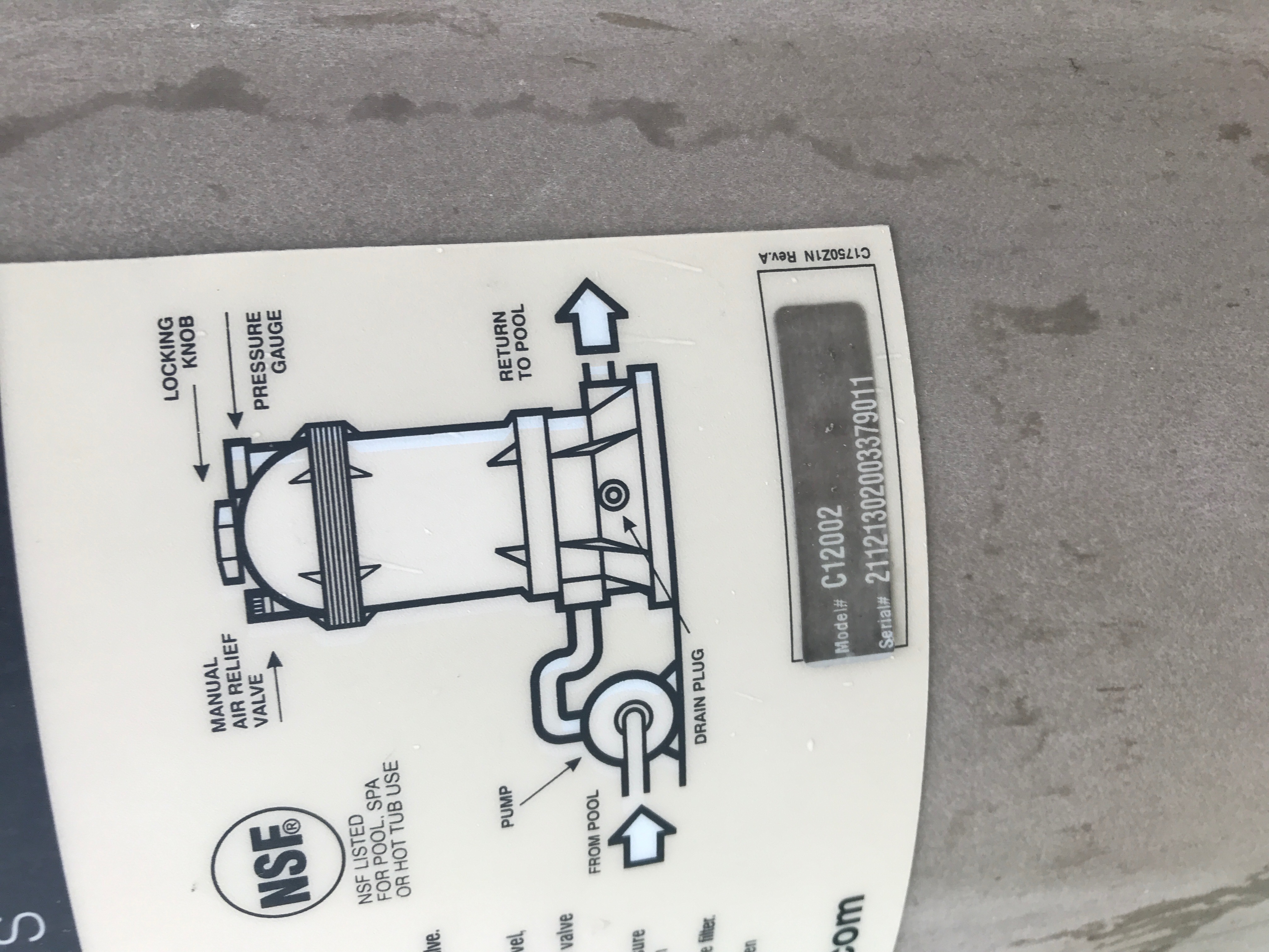 Custom Molded Products Aftermarket Air Relief Manual Valve Assembly - CMP Replacement for Pentair® (98209800) - 25357-982-00