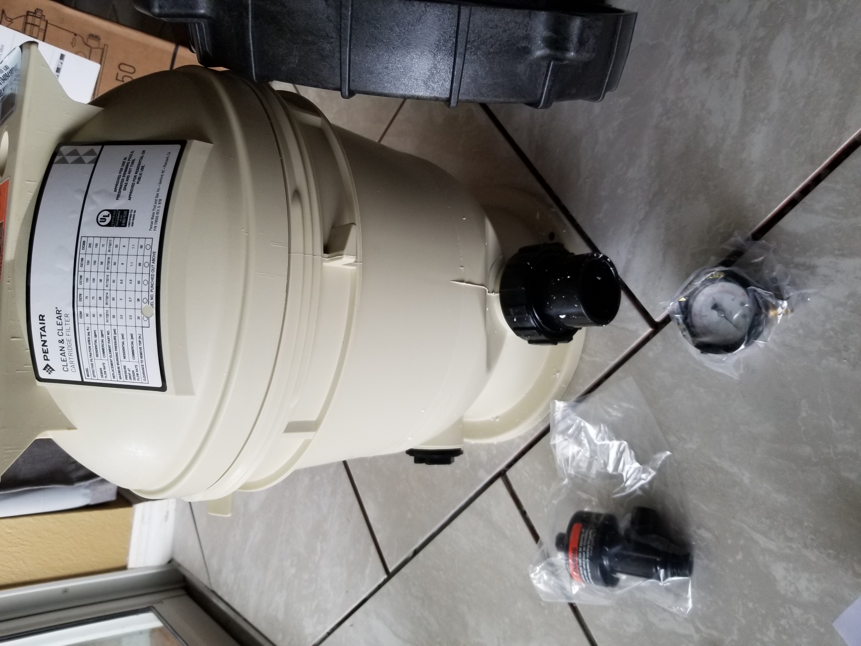 Pentair Clean & Clear Cartridge Filter 50 sqft. - 160314