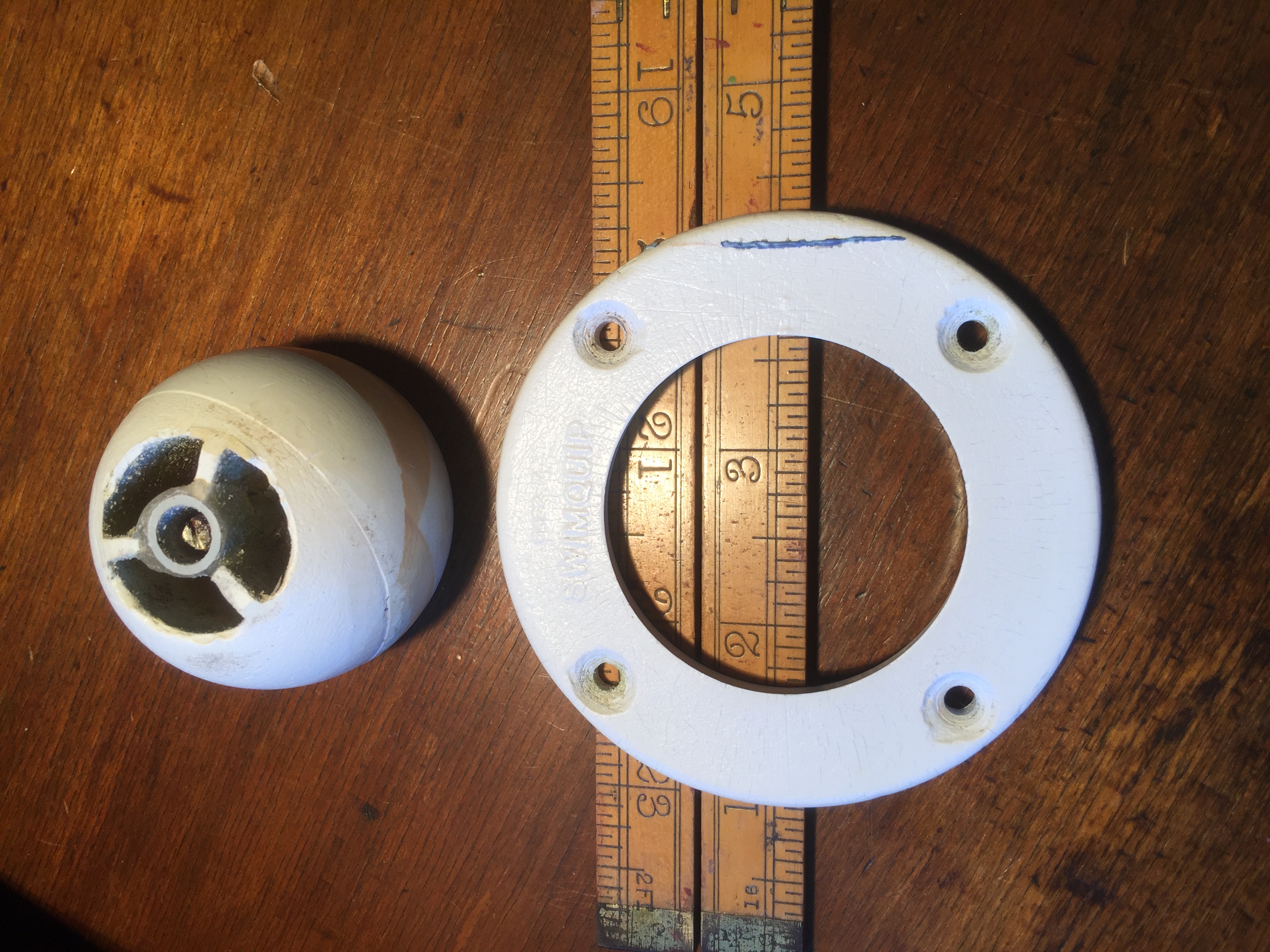 Pentair Eyeball Inlet Replacement Kit, White 084280001