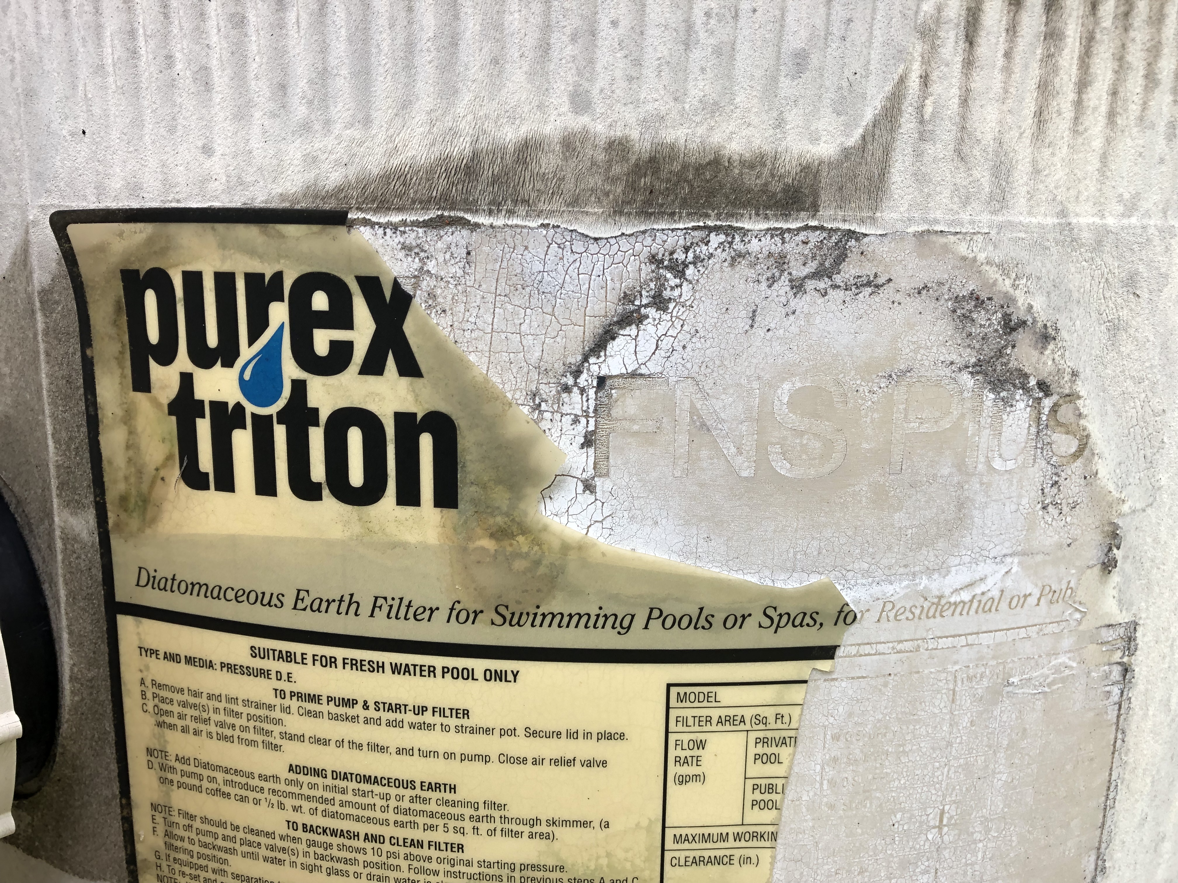 Pentair Complete 36 Sq Ft Element Grid Assembly for FNS Plus DE Filter  - 59023500