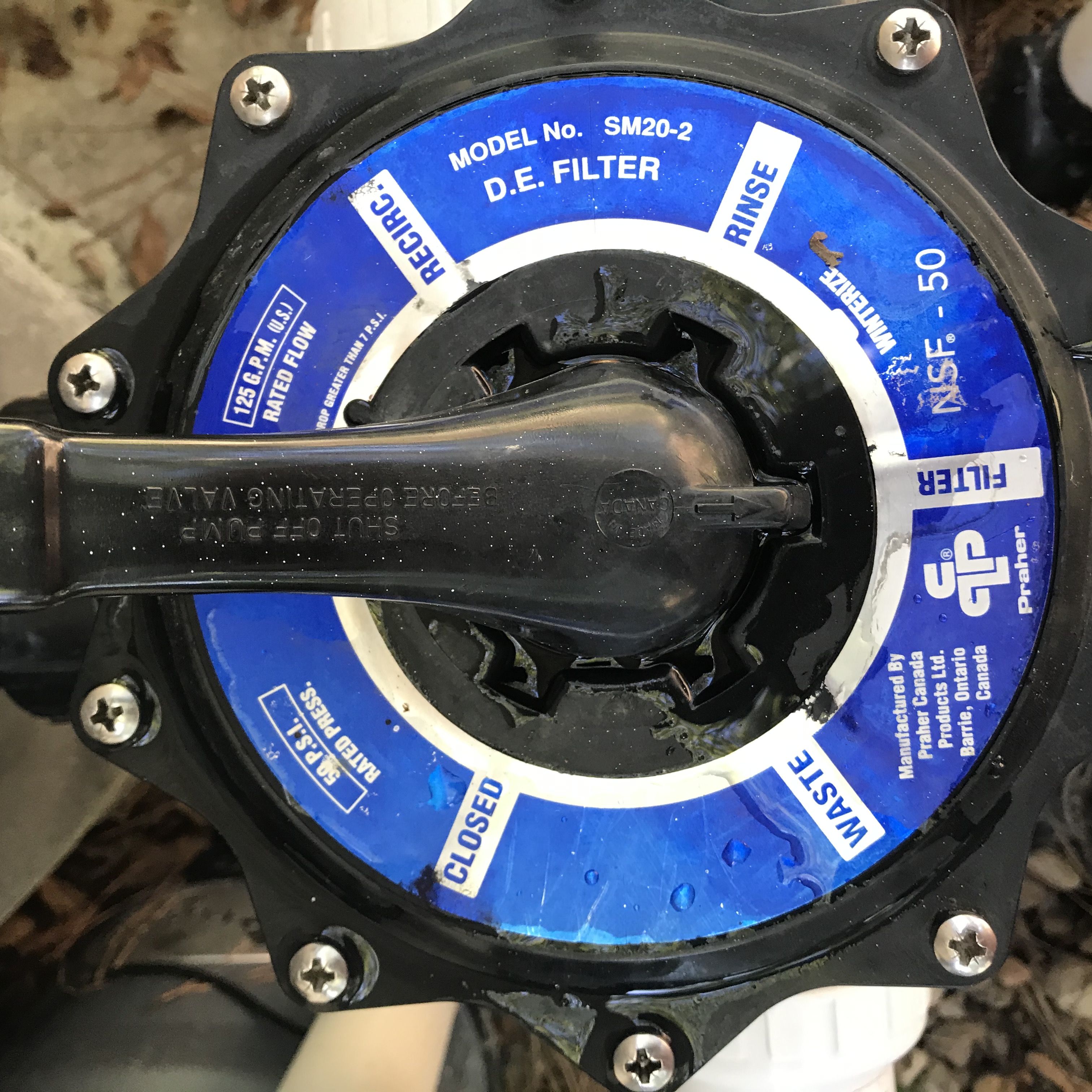 Pool Multiport Valve Diverter Gasket, 1-1/2" Port, G-416 - 271104