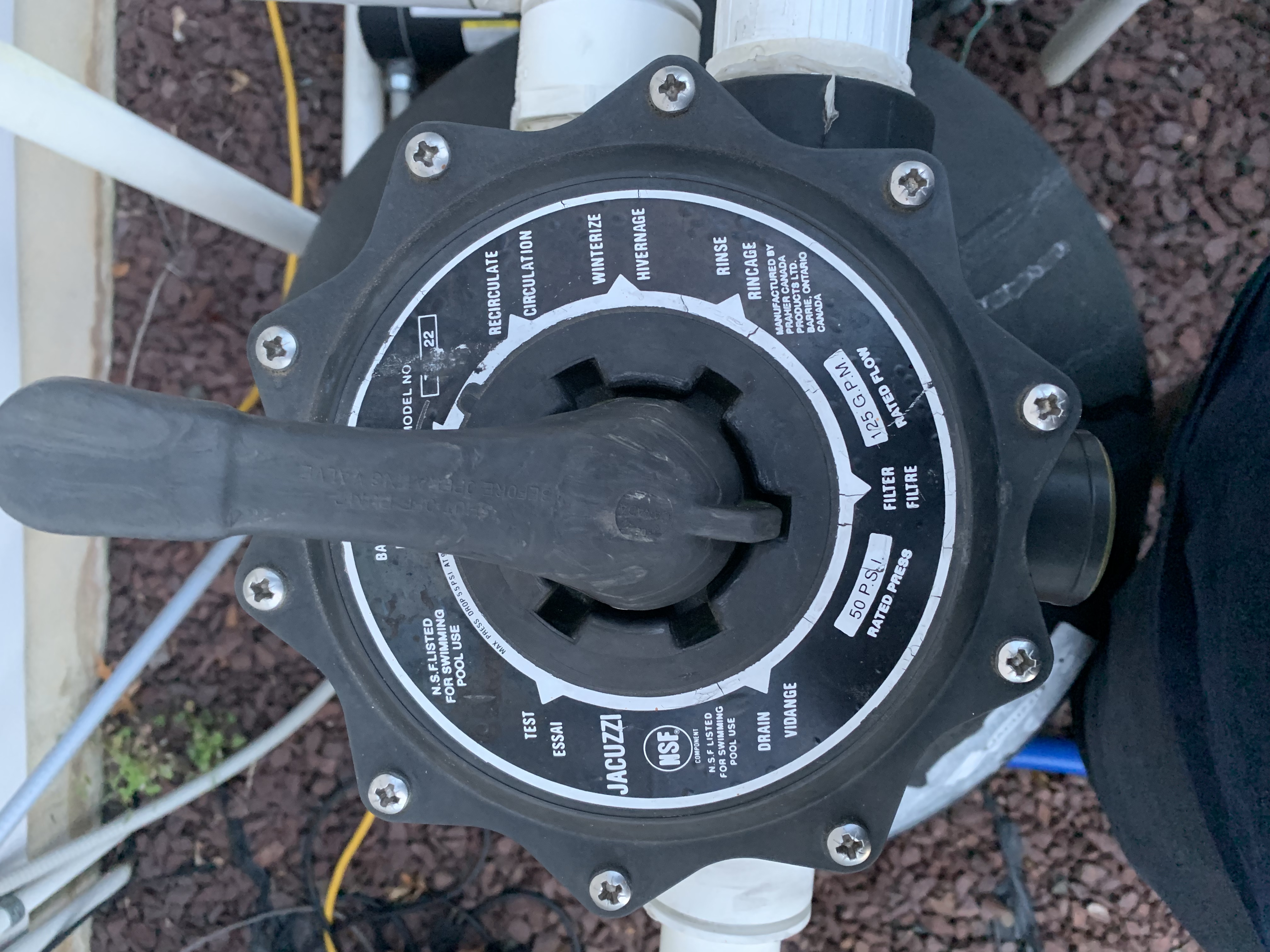 Pool Multiport Valve Diverter Gasket, 1-1/2" Port, G-416 - 271104