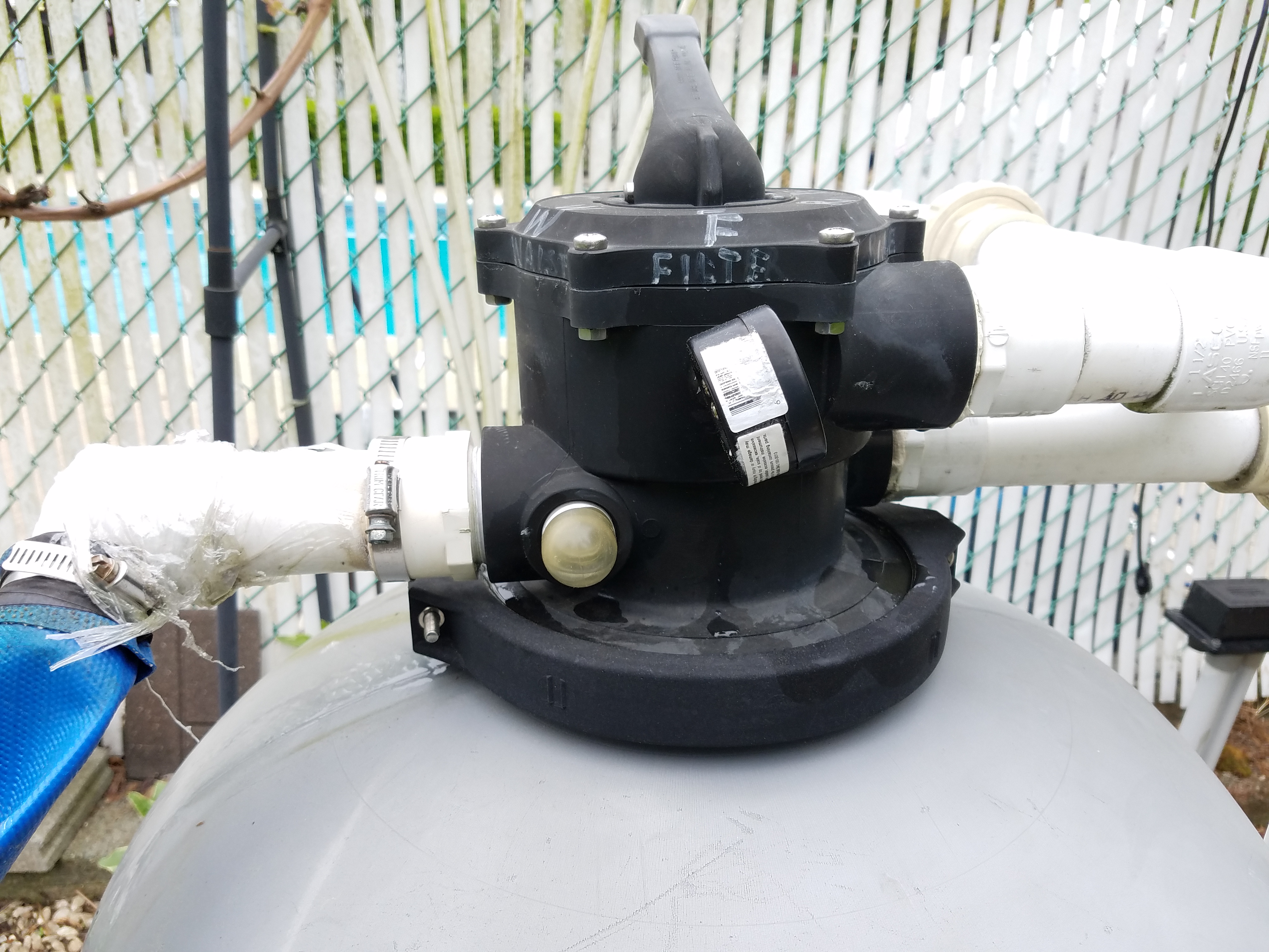 Praher Top Mount Multiport Valve 6-Way - TM-12-L