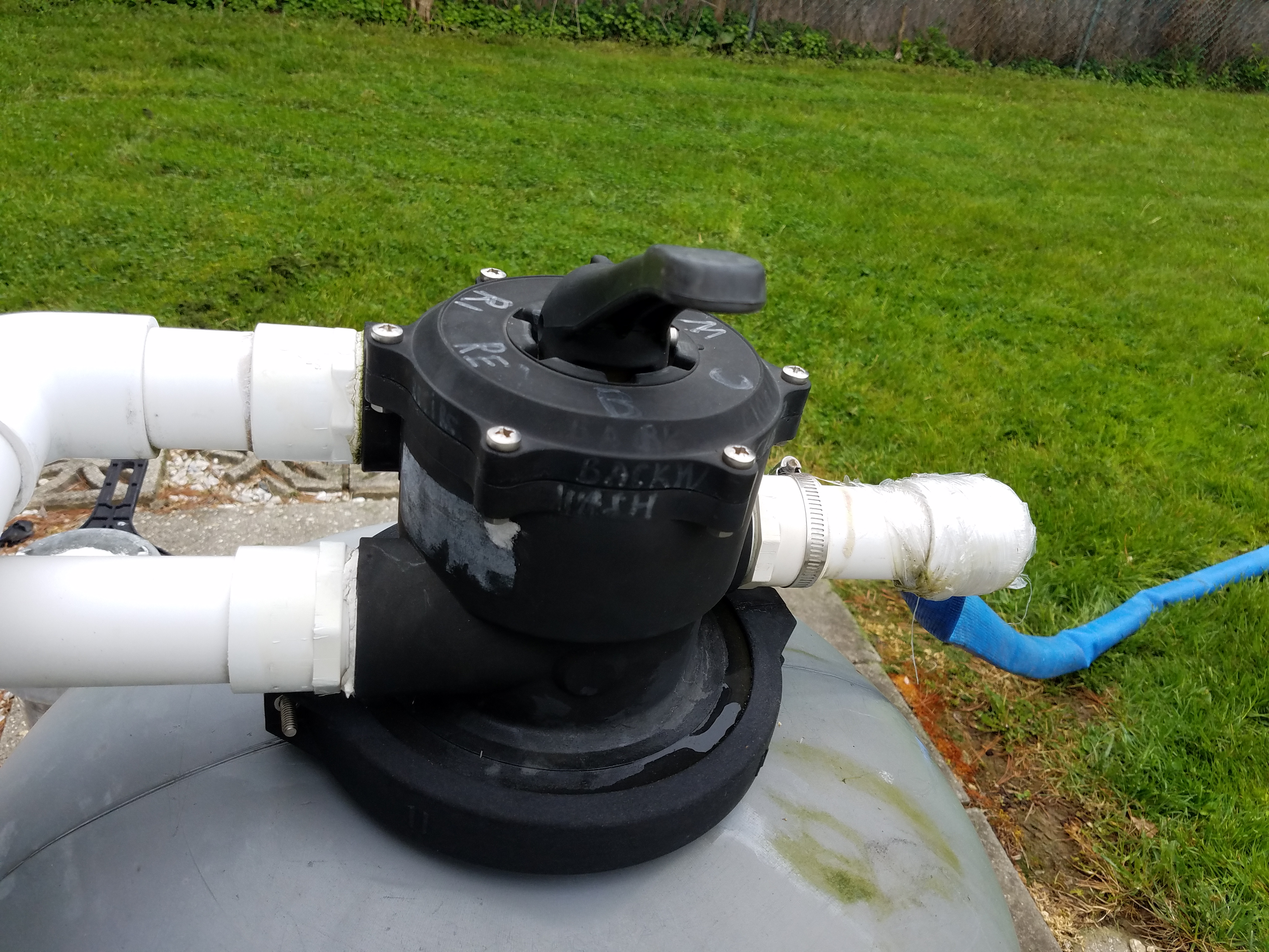 Praher Top Mount Multiport Valve 6-Way - TM-12-L