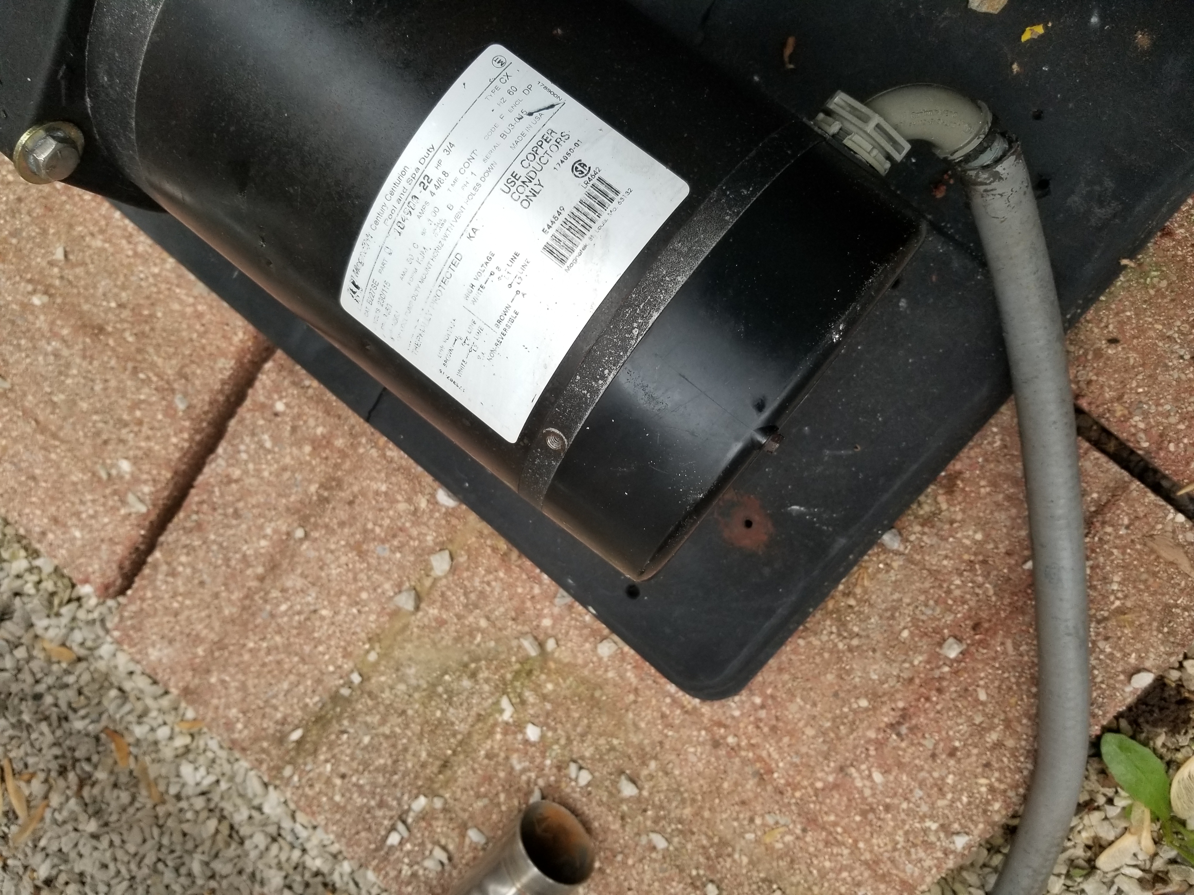 Pureline 1 H.P. In Ground Pool Pump - PL1600