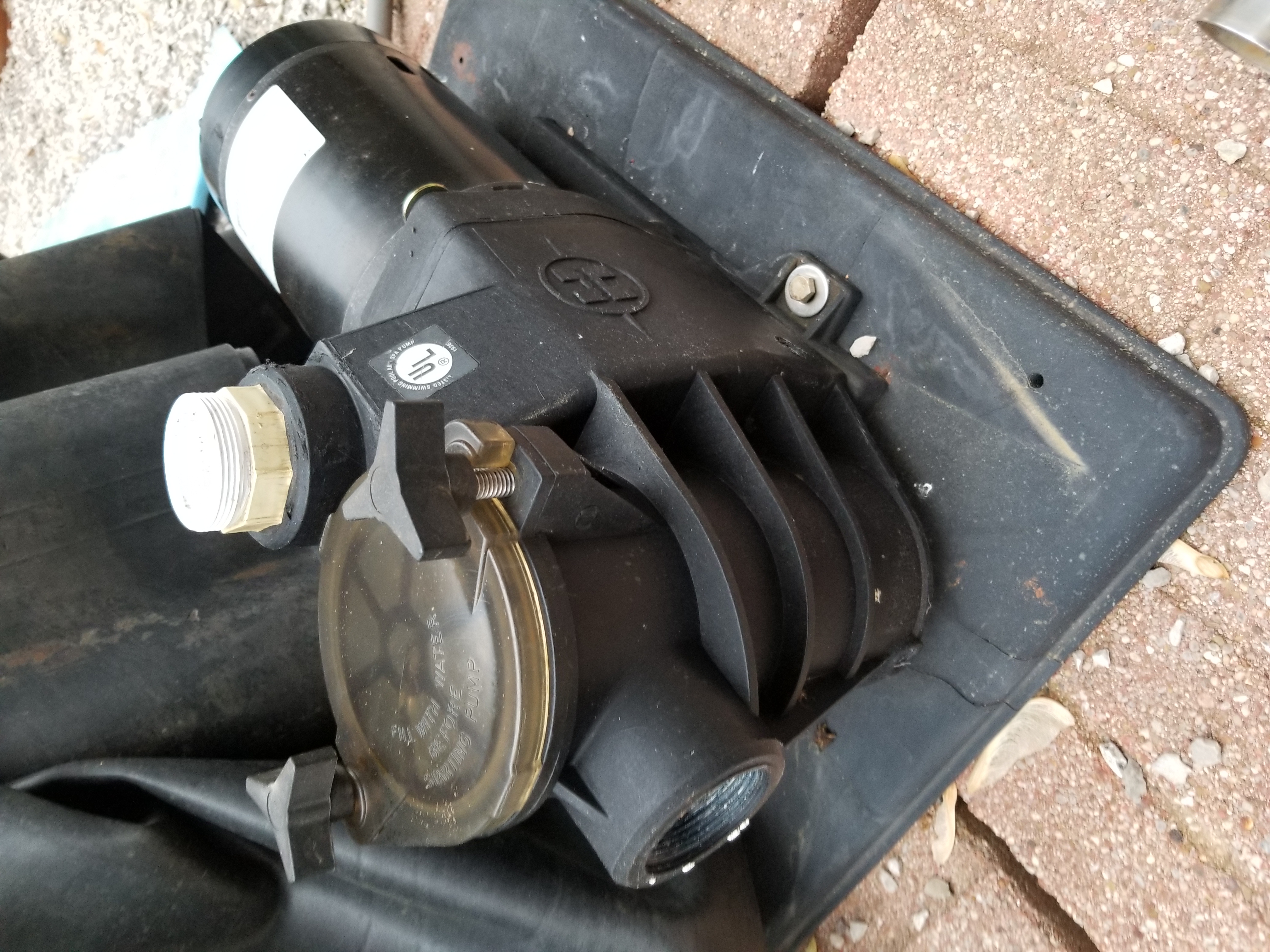 Pureline 1 H.P. In Ground Pool Pump - PL1600