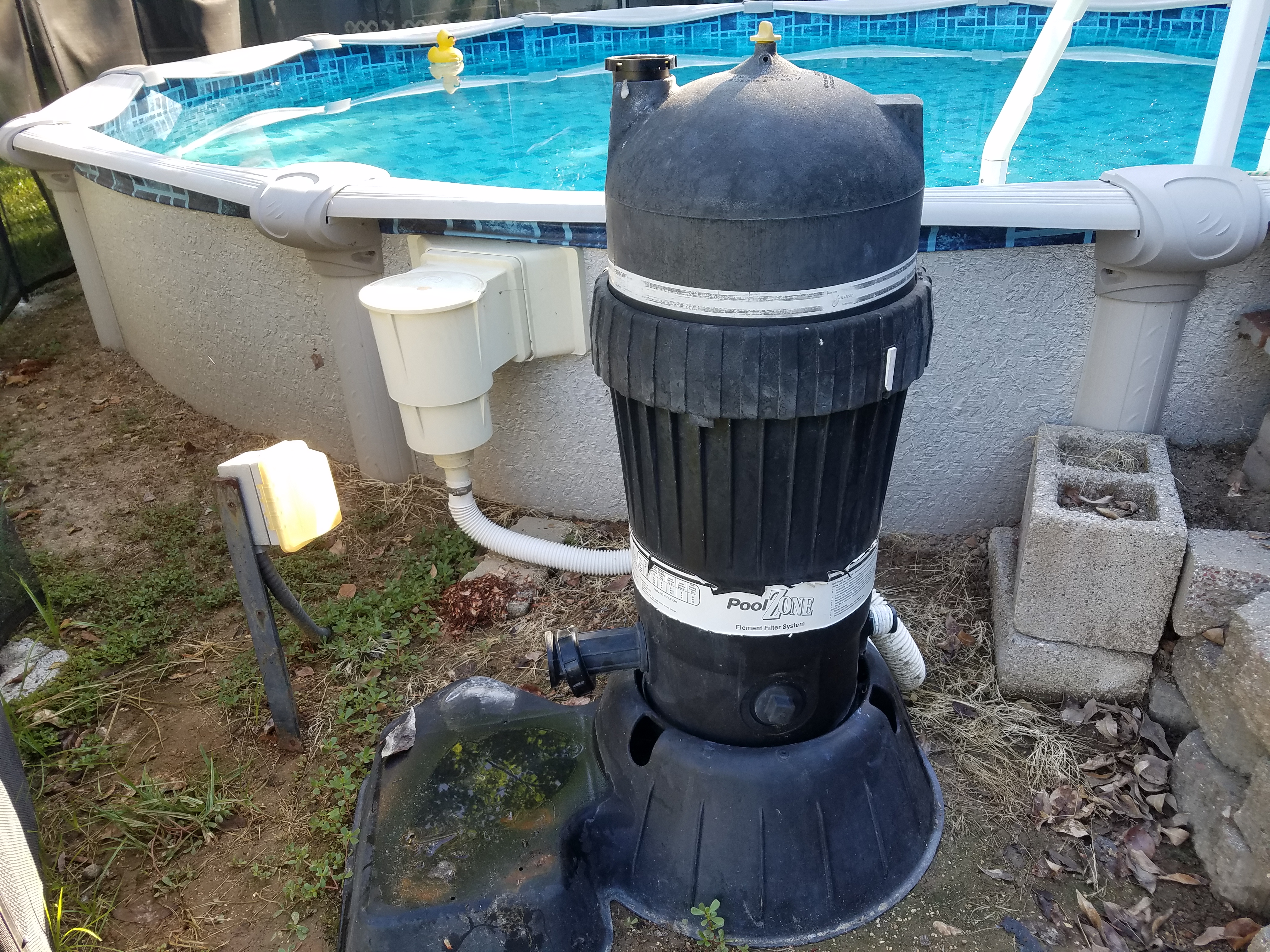 Pureline 1.5HP Pure Pro XL Pump, Above Ground Pool, Single Speed, 115