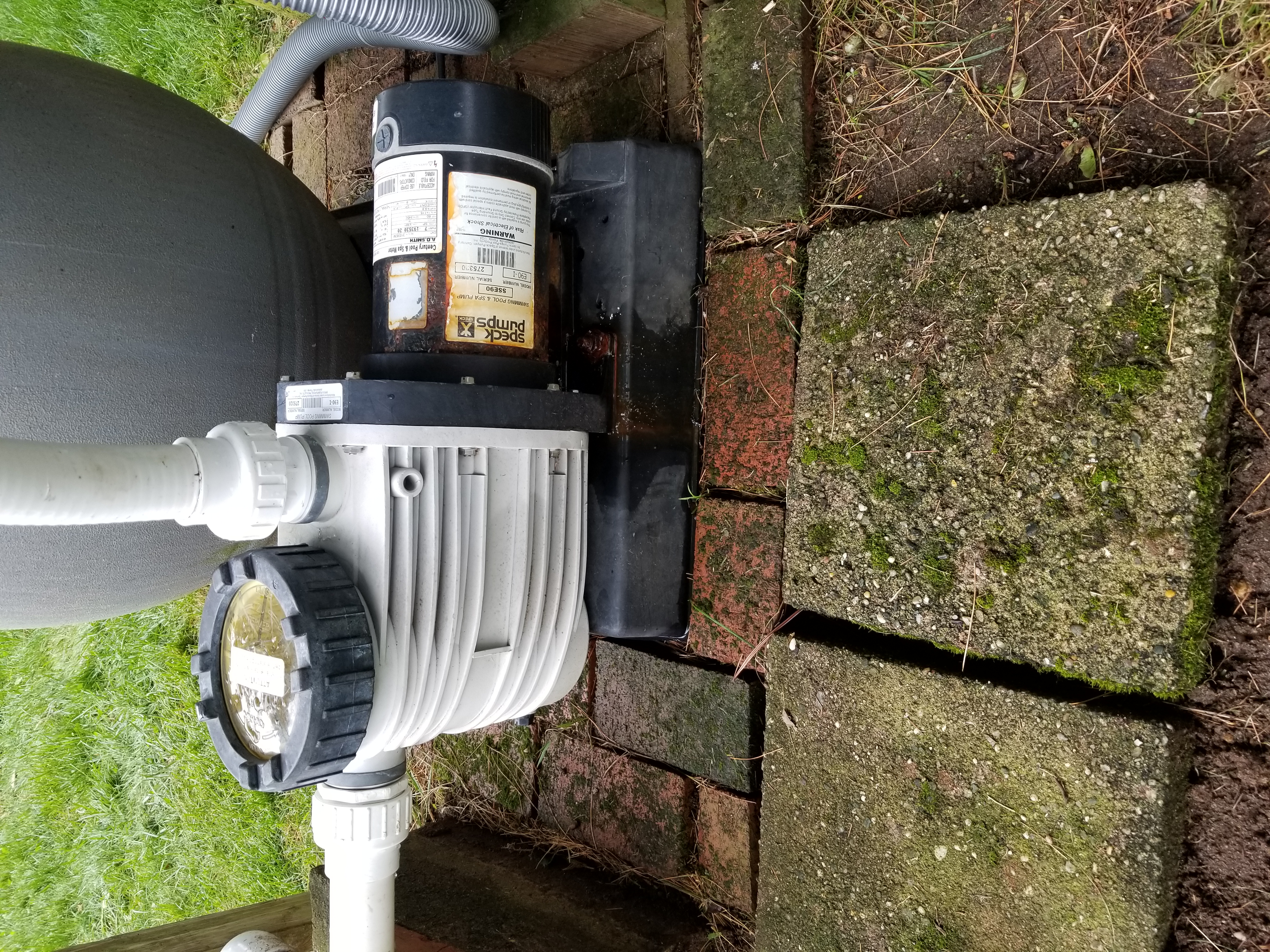 Pureline 1.5HP Pure Pro XL Pump, Above Ground Pool, Single Speed, 115