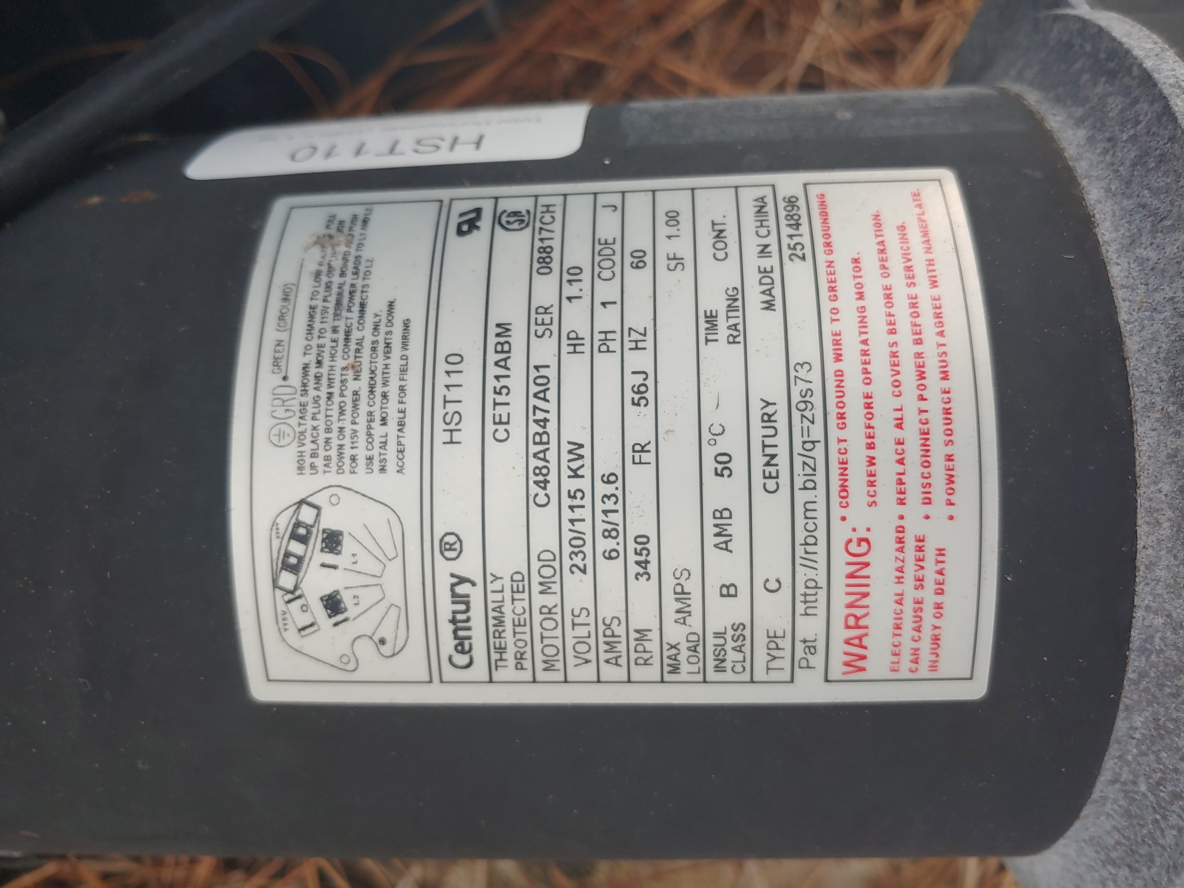 Pureline 1.5 H.P In Ground Pool Pump - PL1601