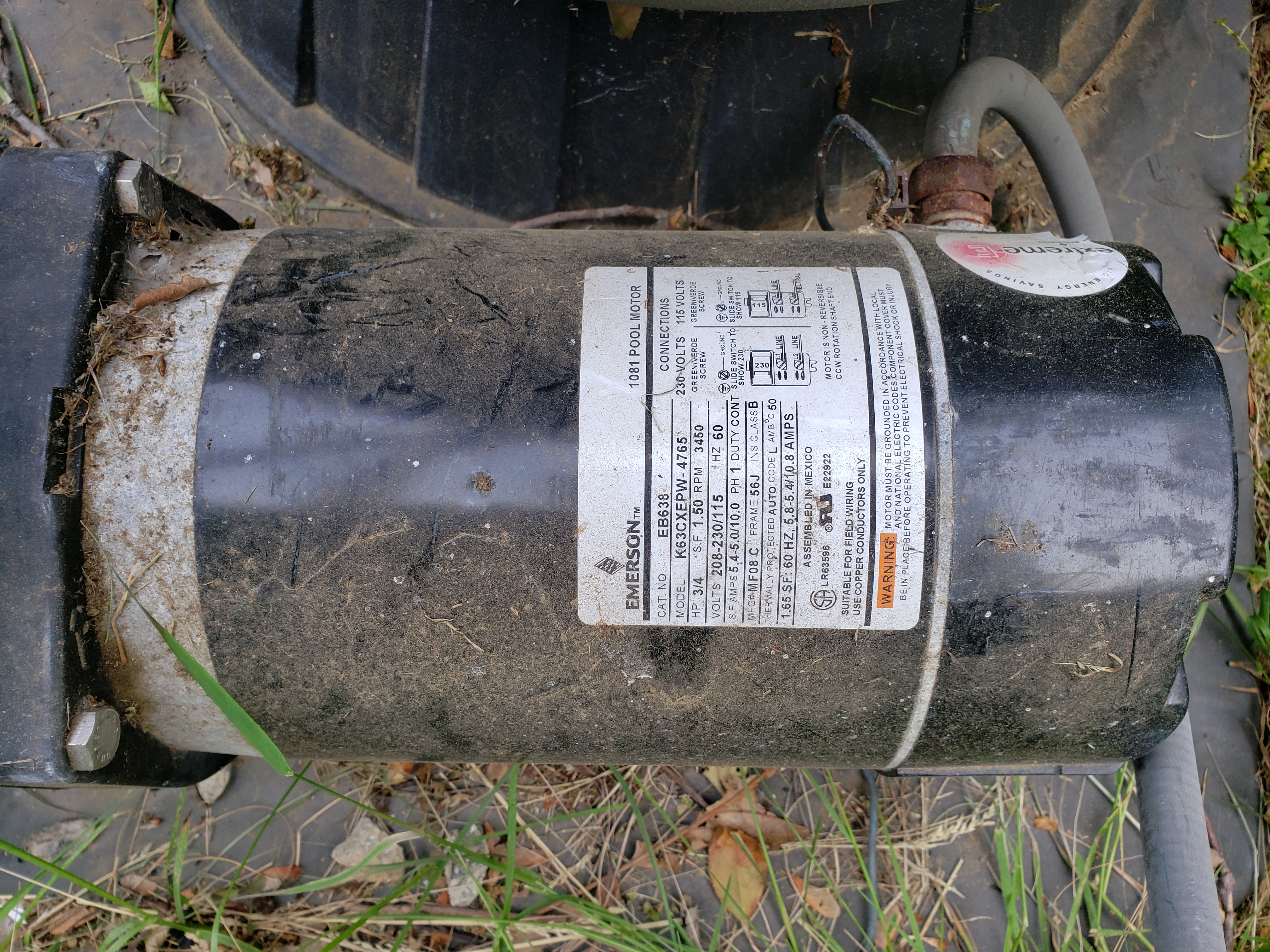 Pureline 1.5 H.P In Ground Pool Pump - PL1601